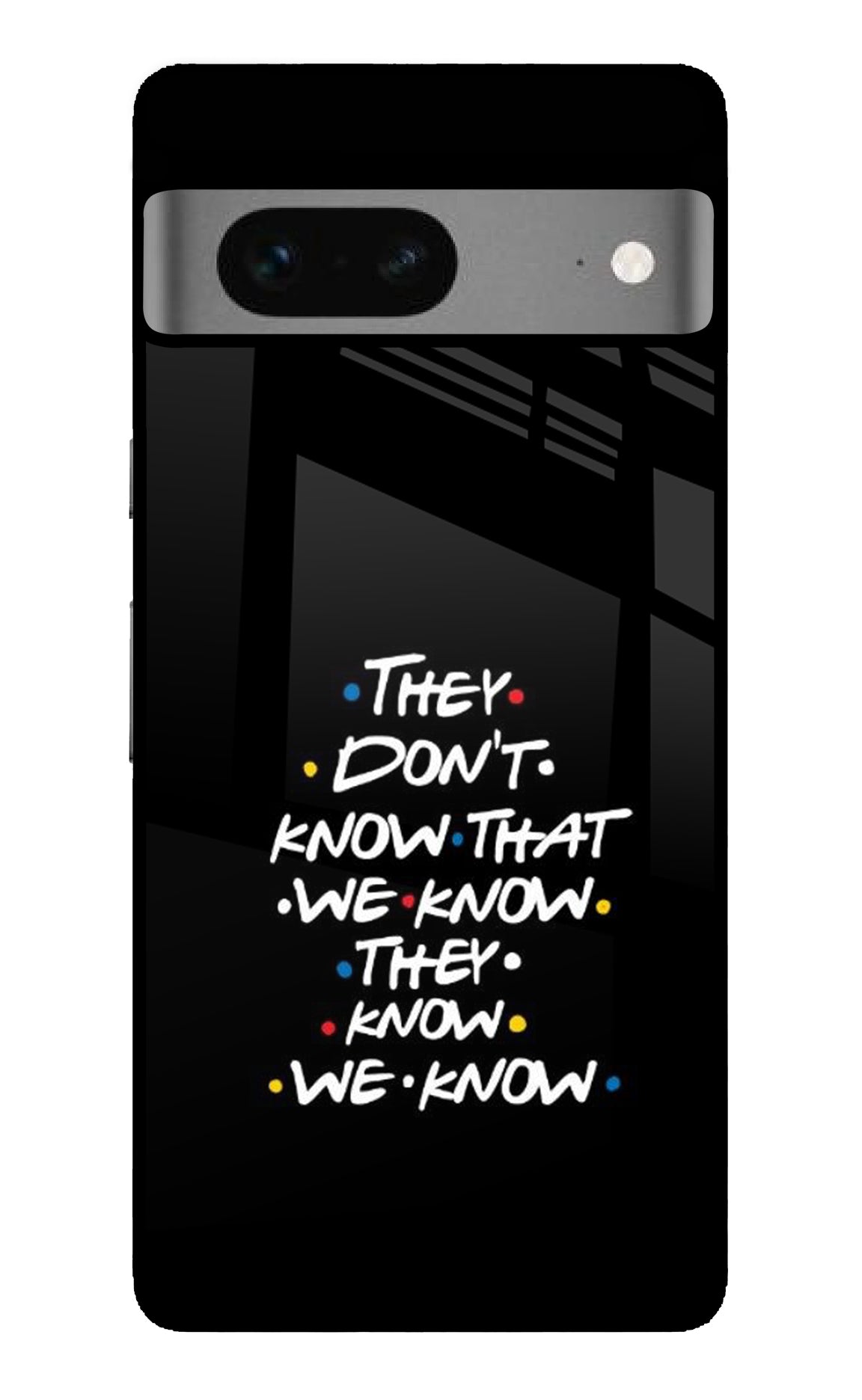 FRIENDS Dialogue Google Pixel 7 Glossy Case
