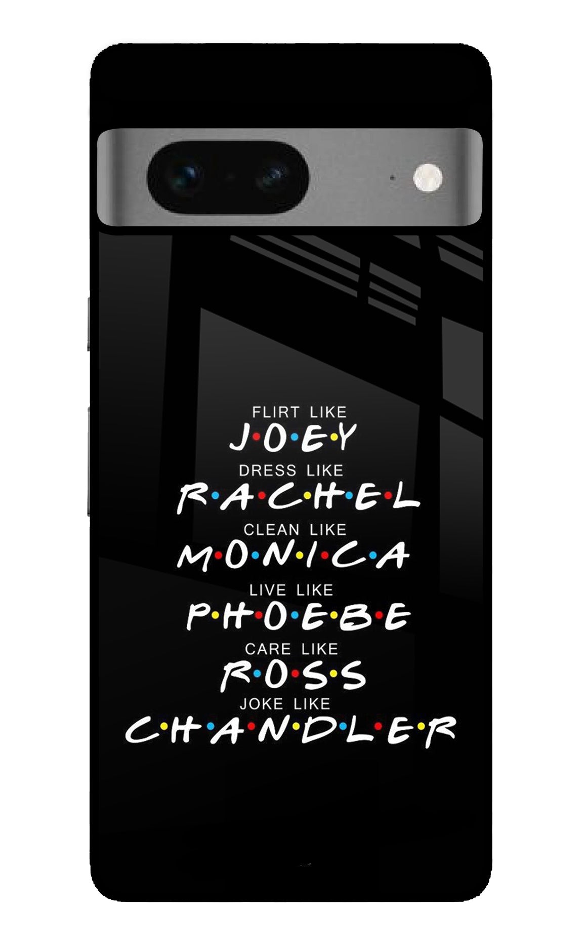 FRIENDS Character Google Pixel 7 Glossy Case