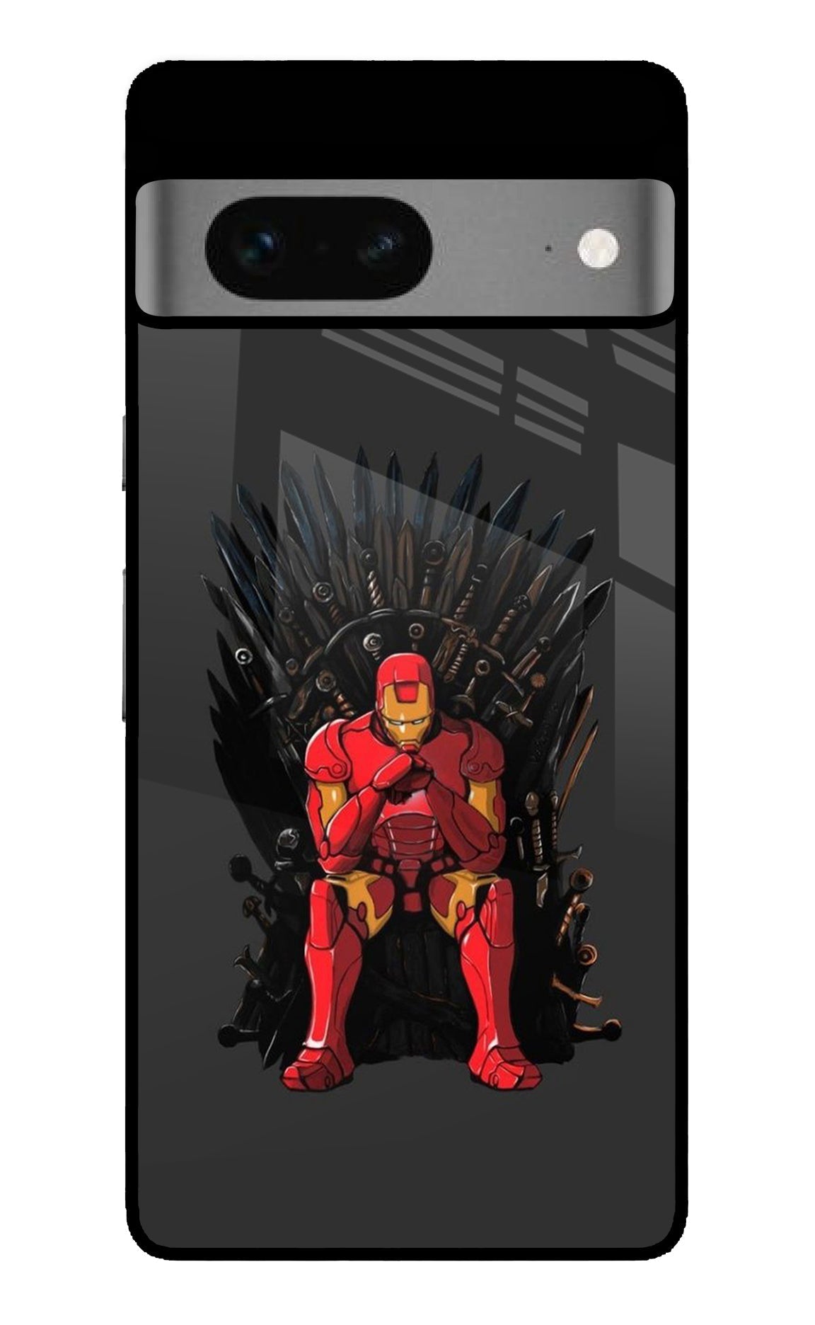 Ironman Throne Google Pixel 7 Glossy Case