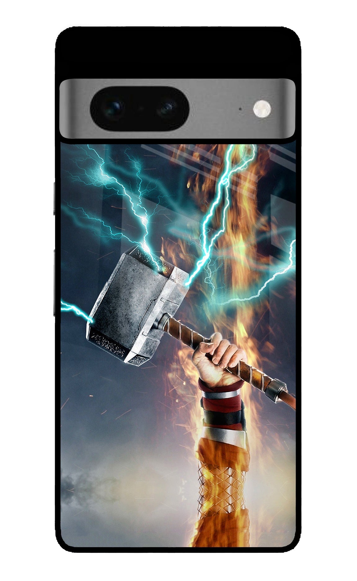 Thor Hammer Mjolnir Google Pixel 7 Glossy Case