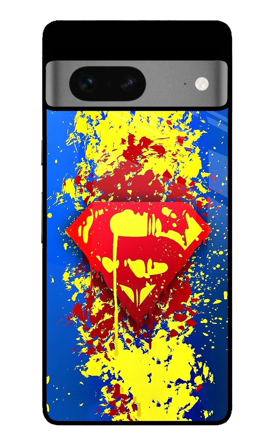 Superman logo Google Pixel 7 Glossy Case