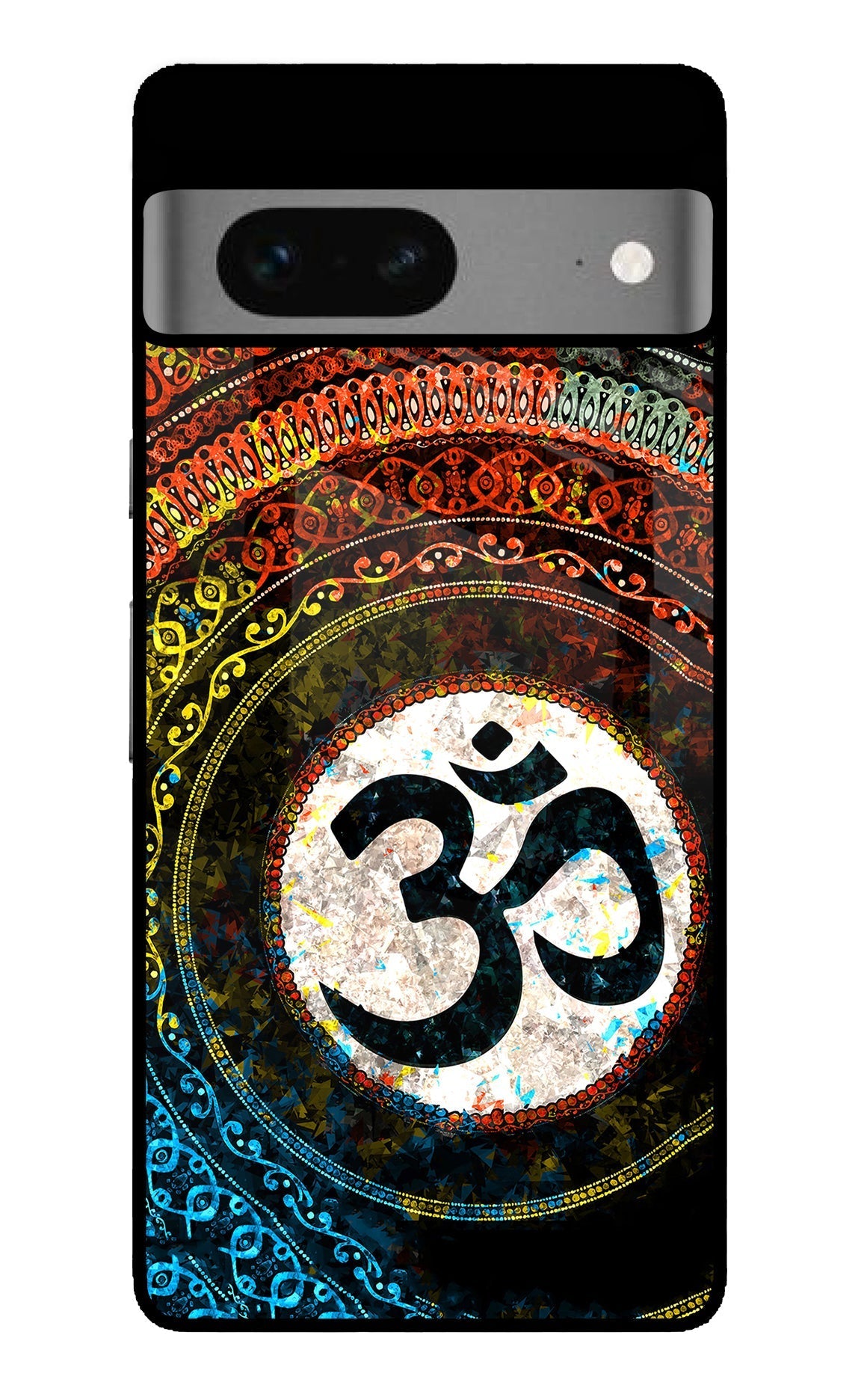 Om Cultural Google Pixel 7 Glossy Case