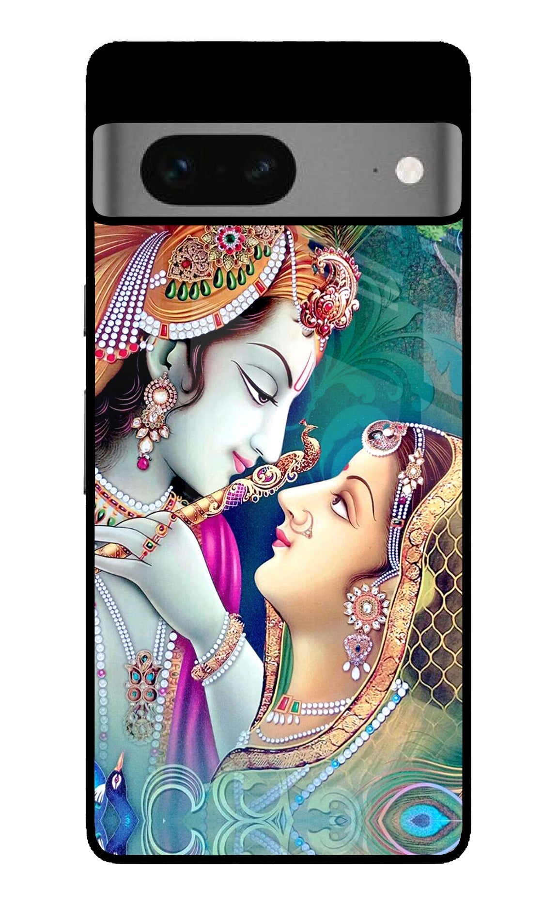 Lord Radha Krishna Google Pixel 7 Glossy Case