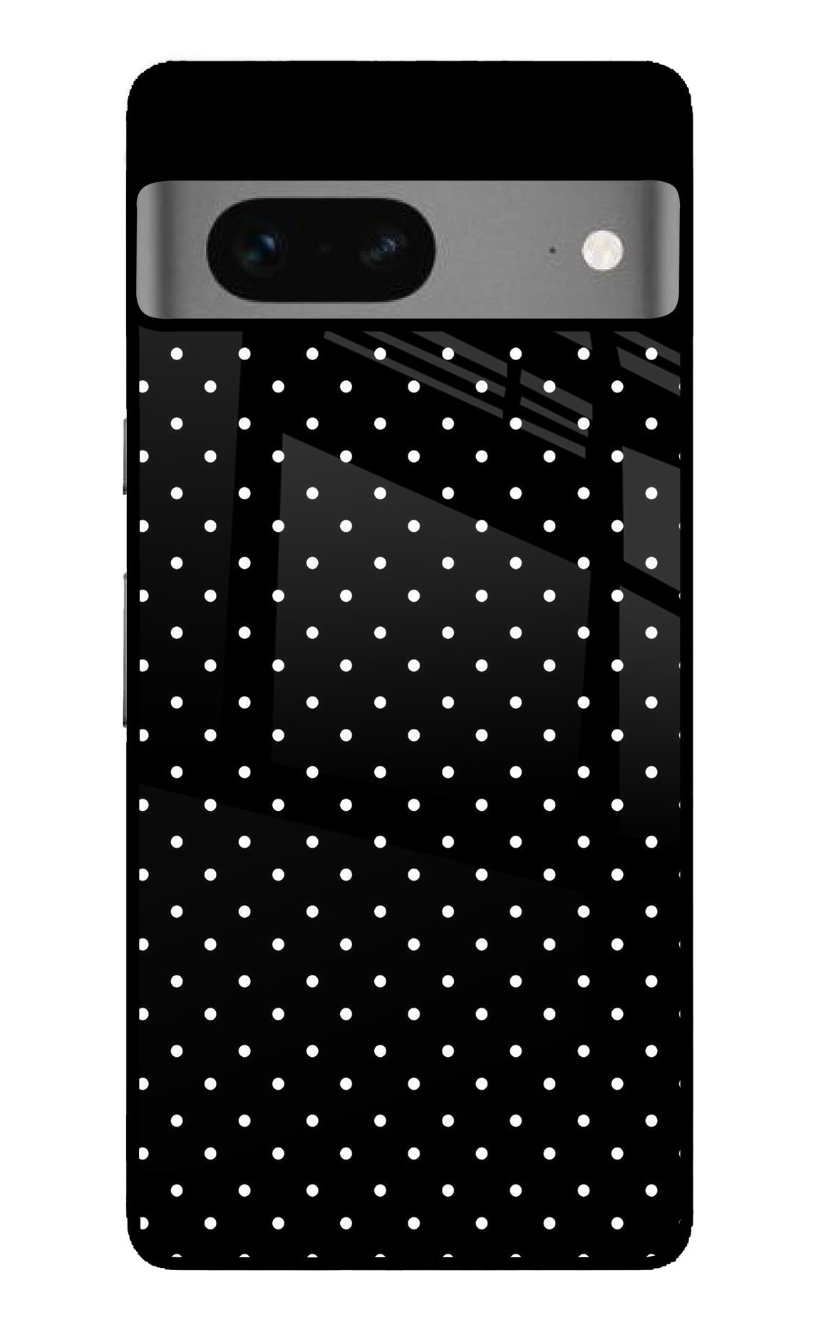 White Dots Google Pixel 7 Glossy Case