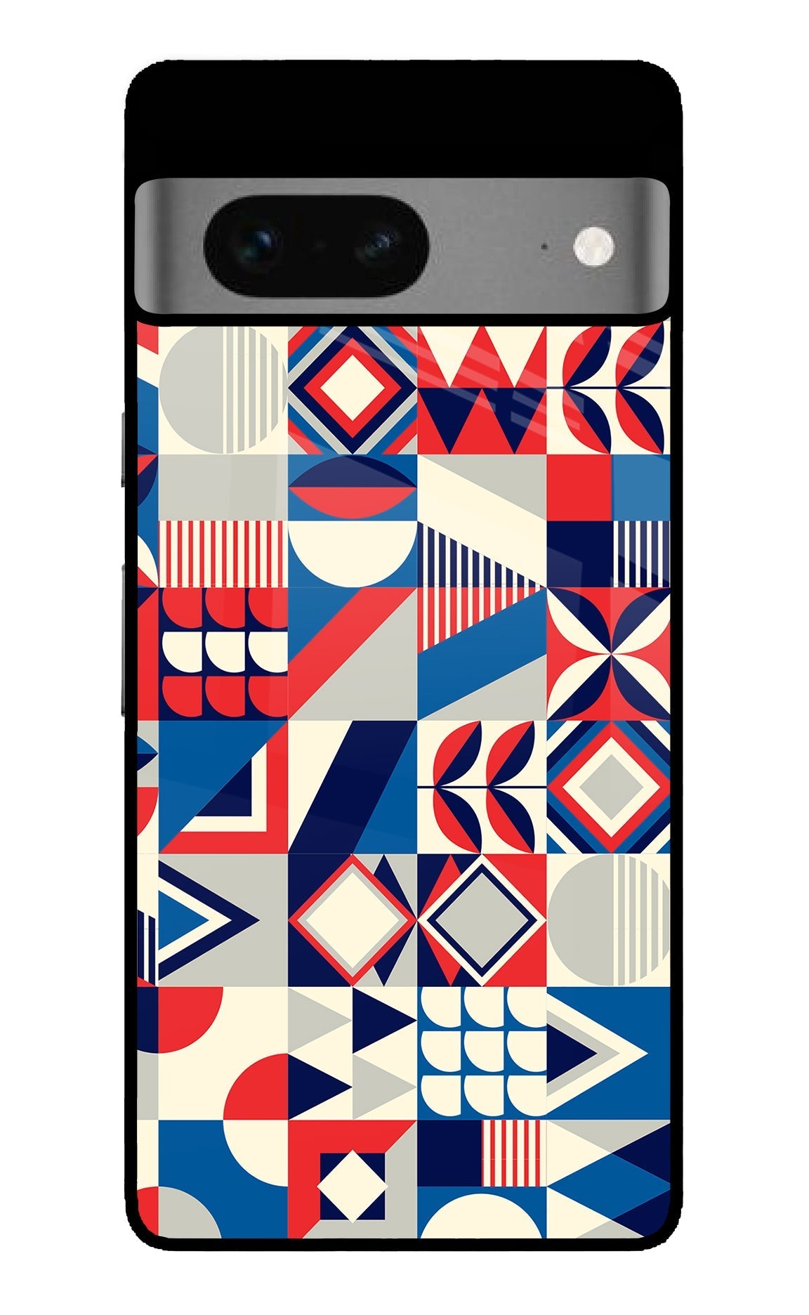 Colorful Pattern Google Pixel 7 Glossy Case