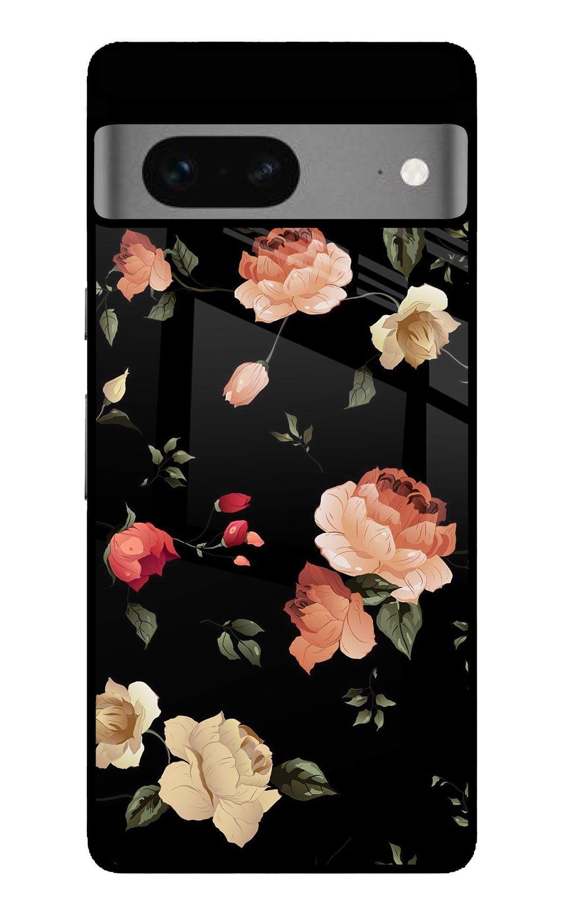 Flowers Google Pixel 7 Glossy Case