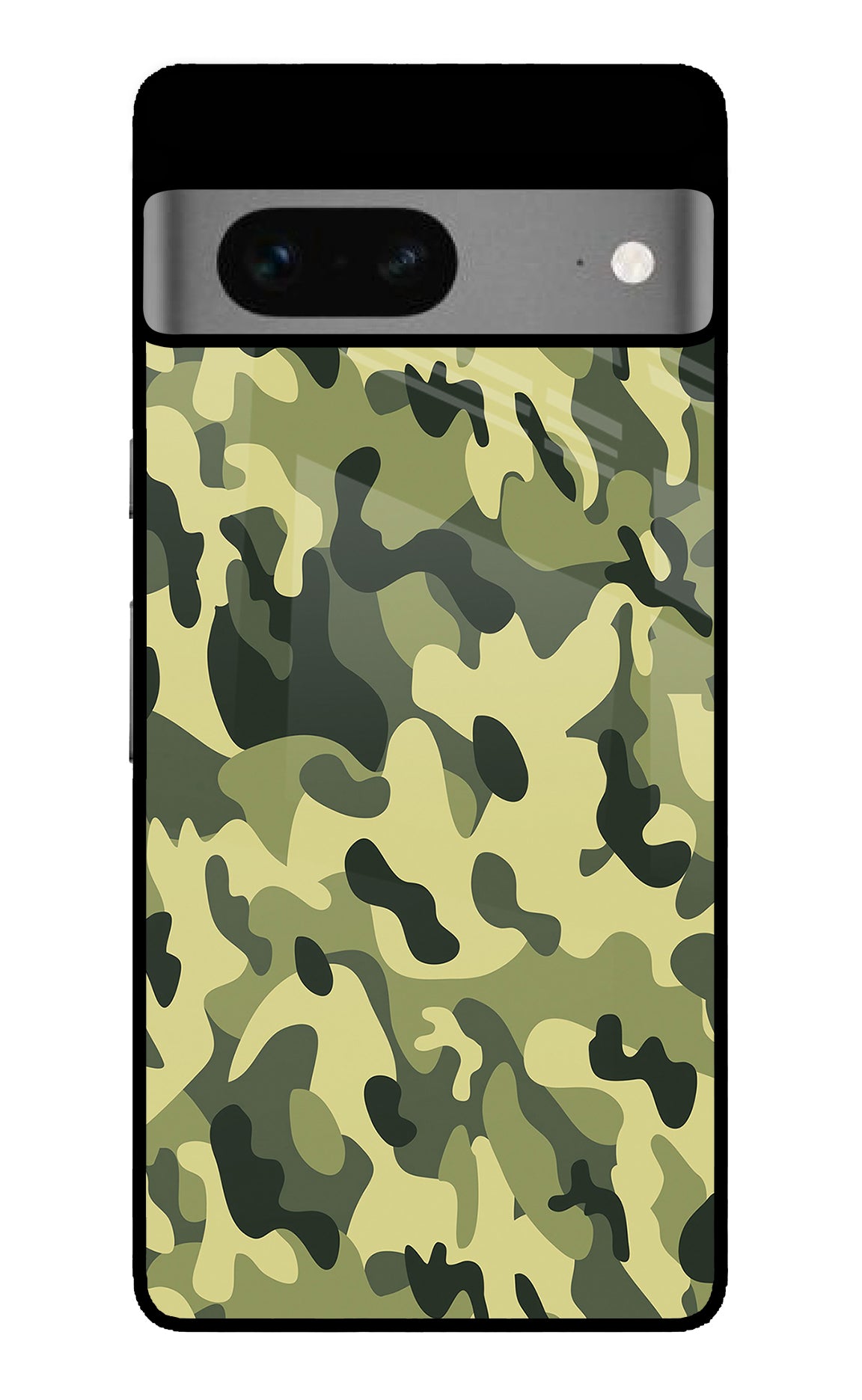 Camouflage Google Pixel 7 Glossy Case