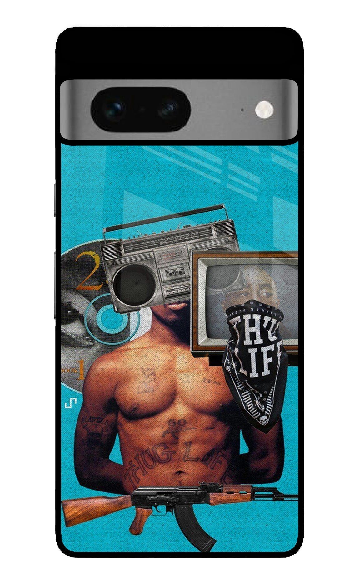 Radio Google Pixel 7 Glossy Case