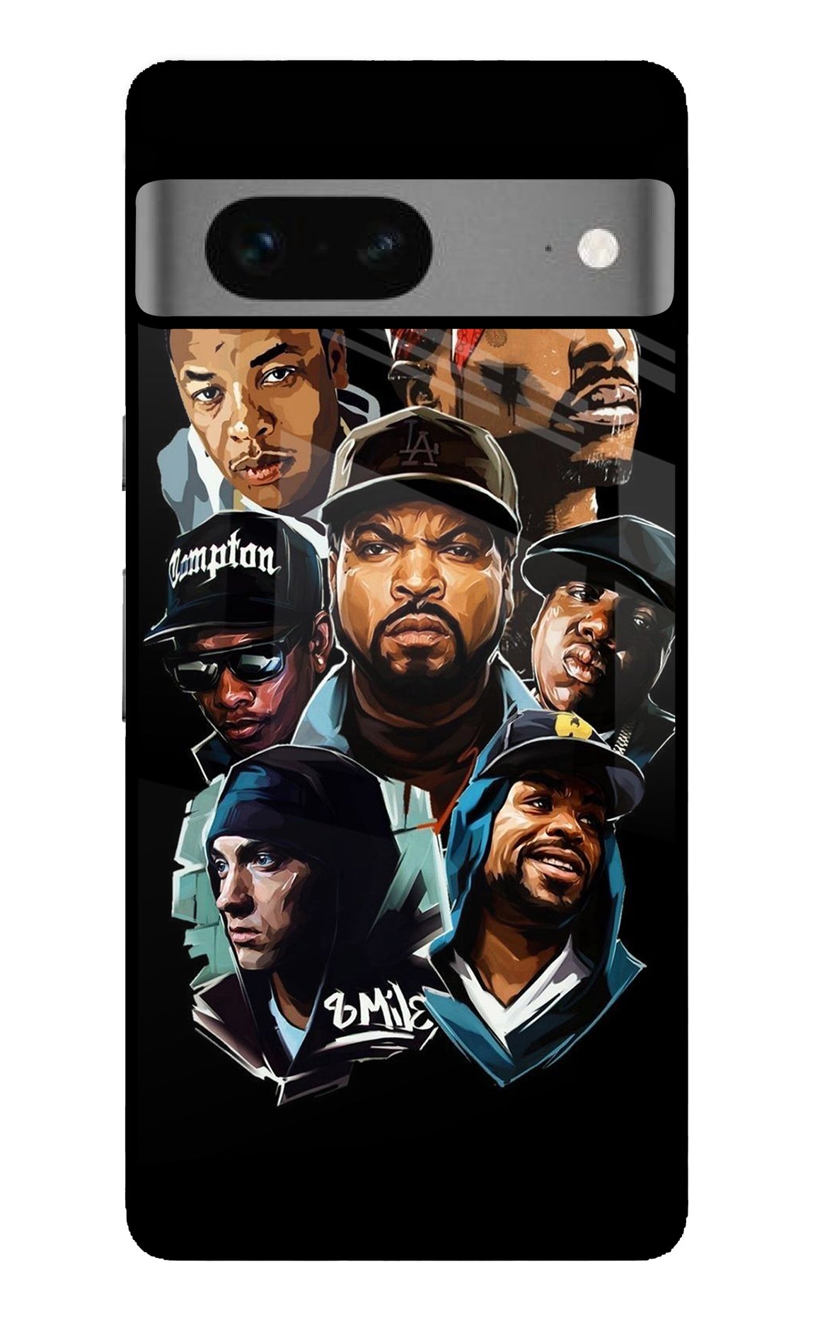Rappers Google Pixel 7 Glossy Case