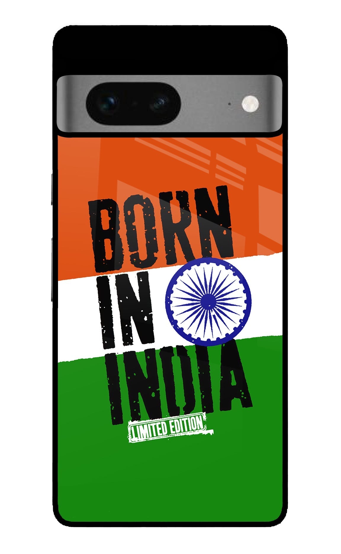 Born in India Google Pixel 7 Glossy Case