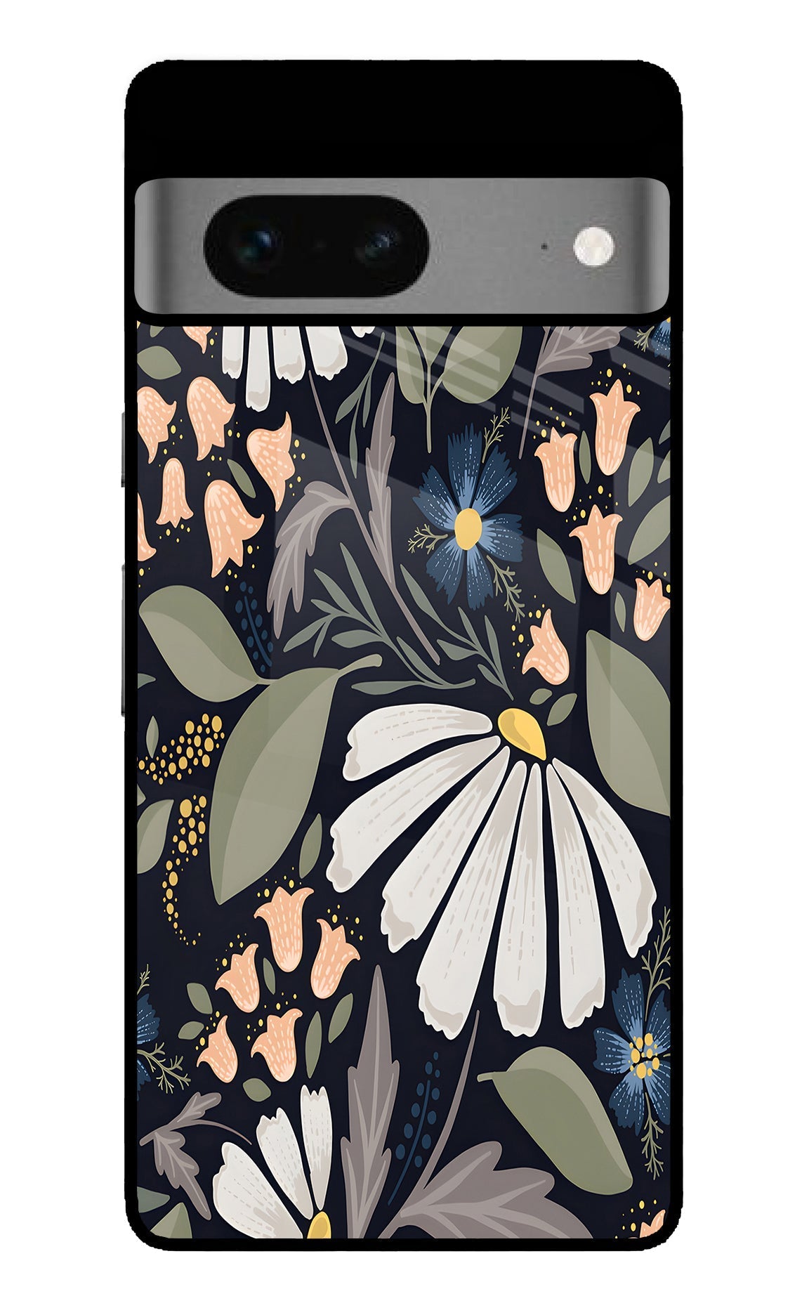 Flowers Art Google Pixel 7 Glossy Case