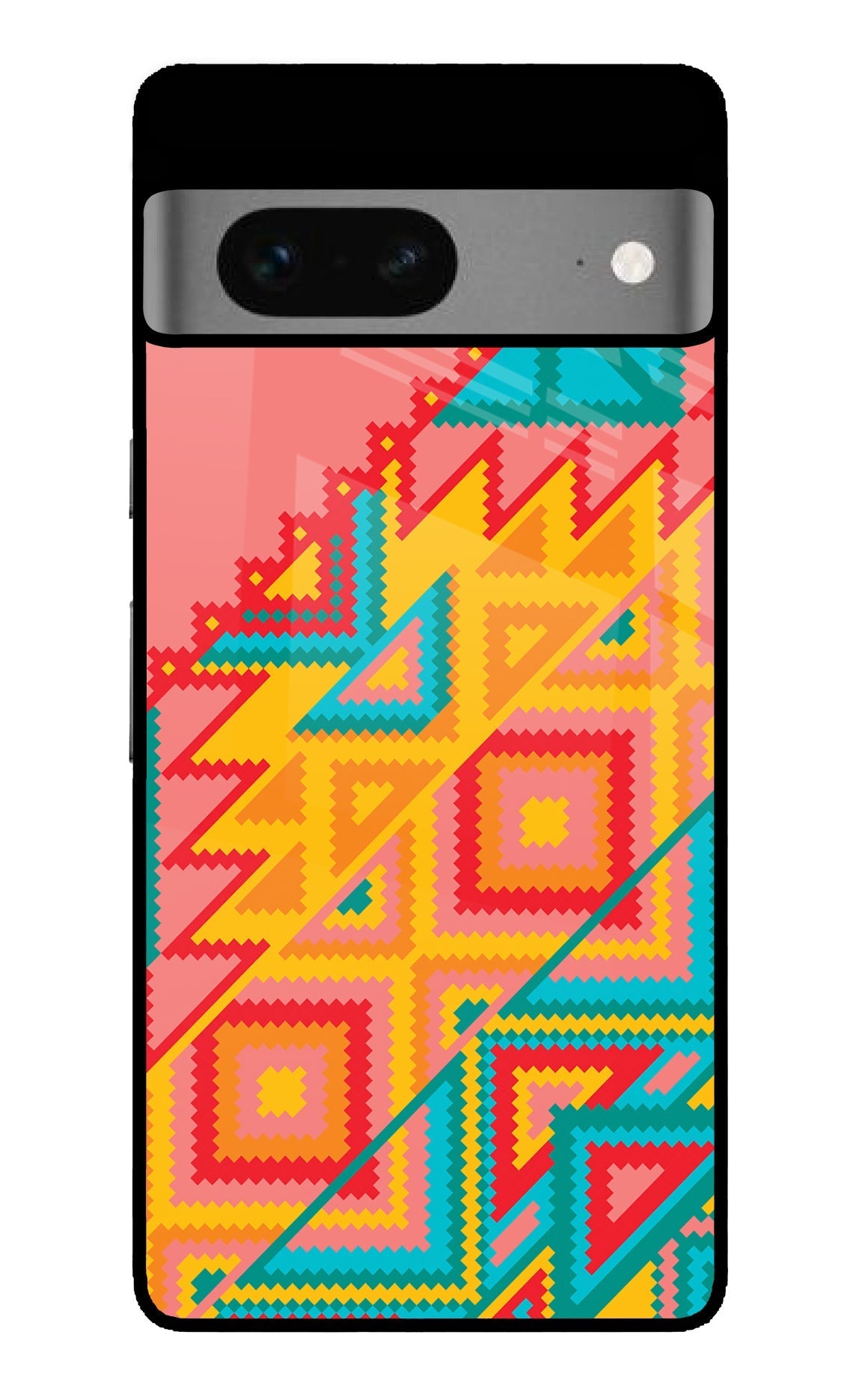 Aztec Tribal Google Pixel 7 Glossy Case