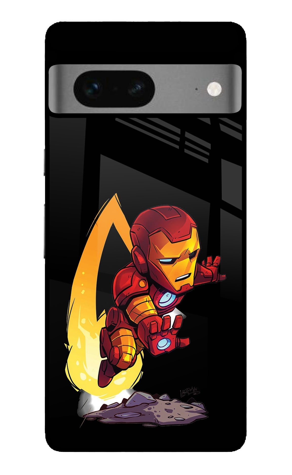 IronMan Google Pixel 7 Glossy Case