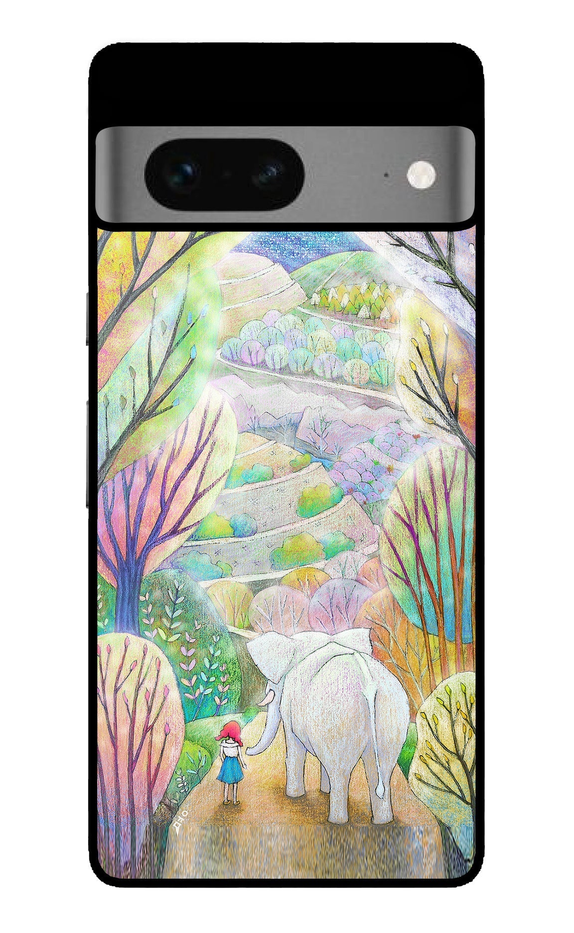 Nature Painting Google Pixel 7 Glossy Case