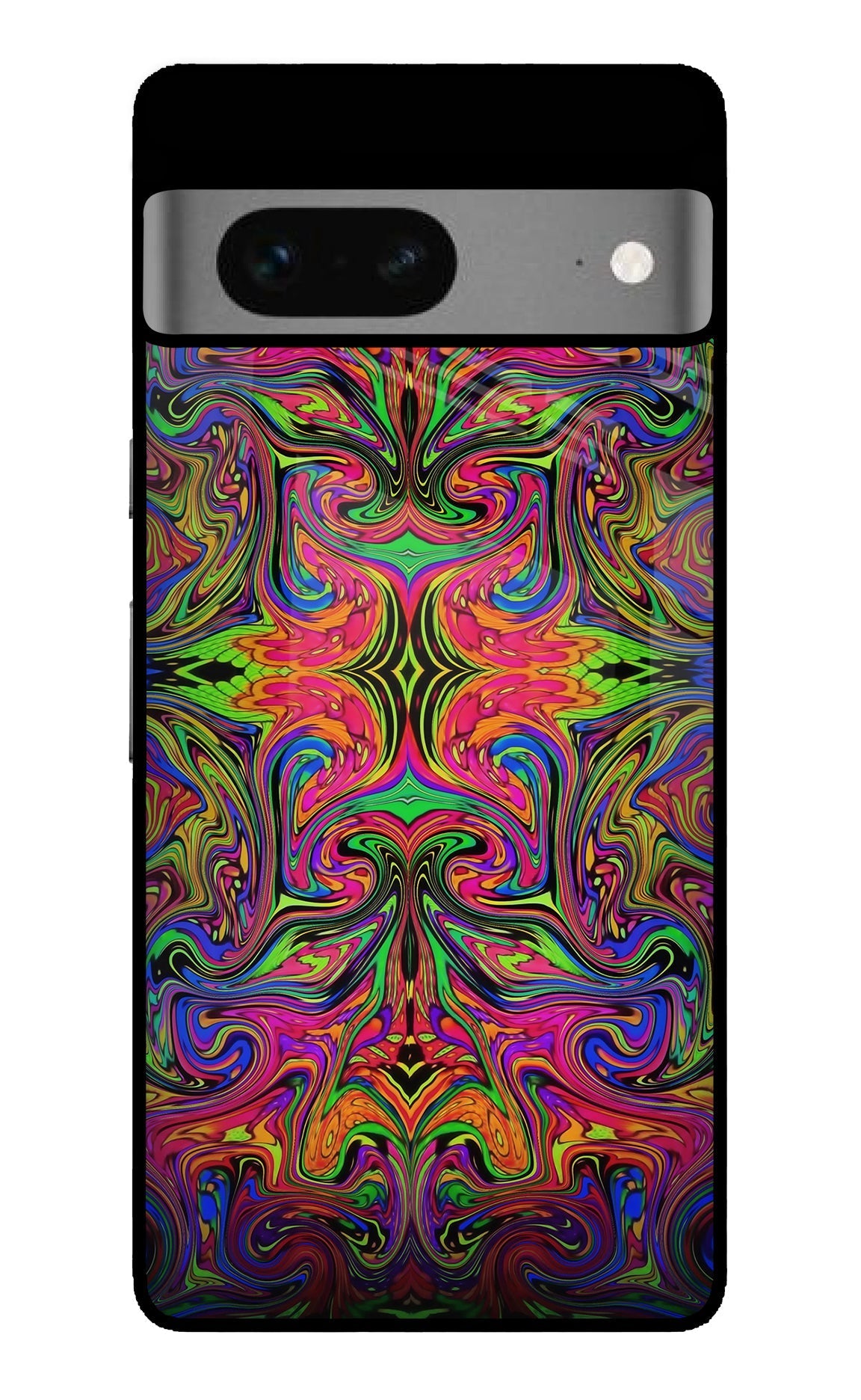 Psychedelic Art Google Pixel 7 Glossy Case