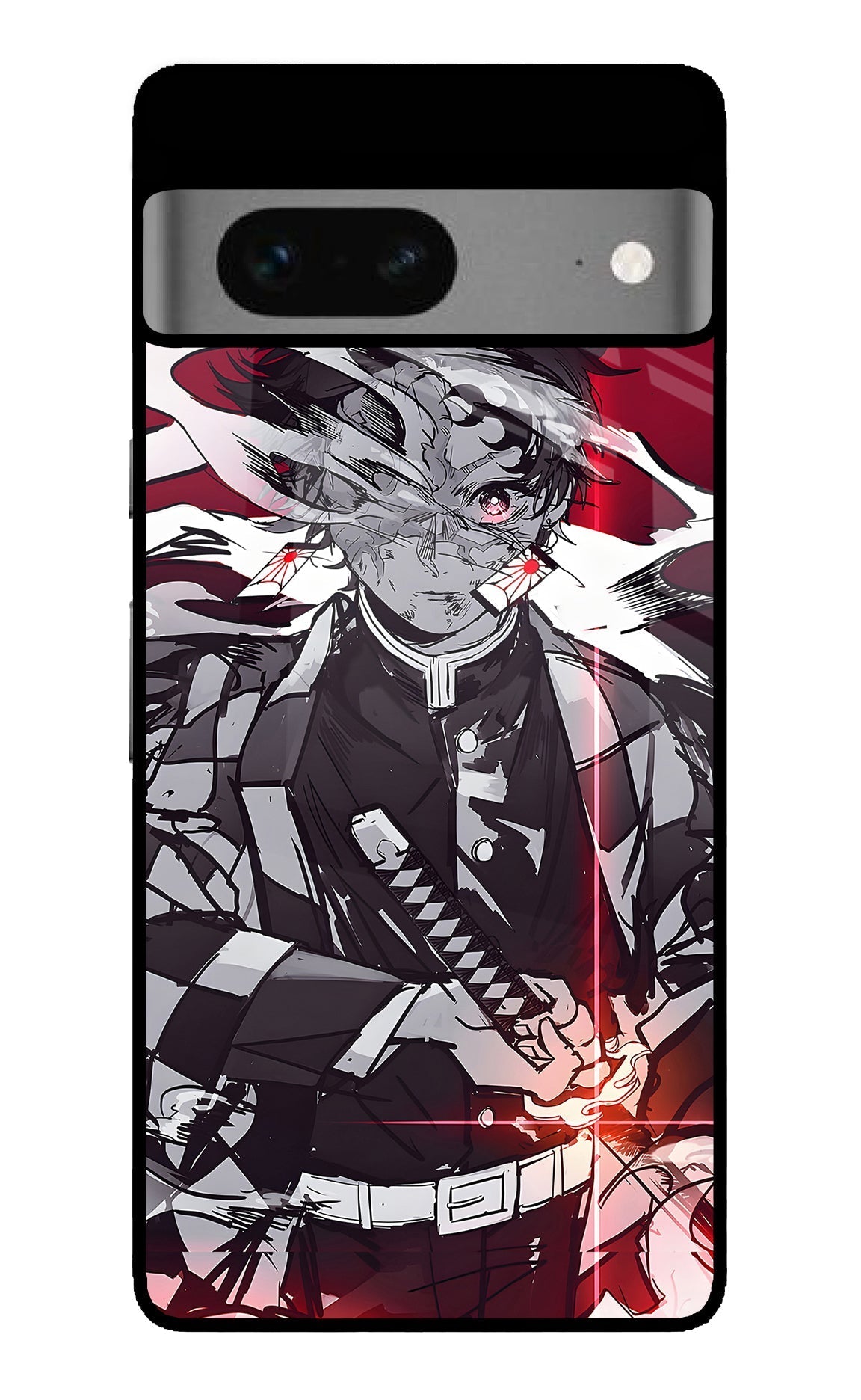 Demon Slayer Google Pixel 7 Glossy Case