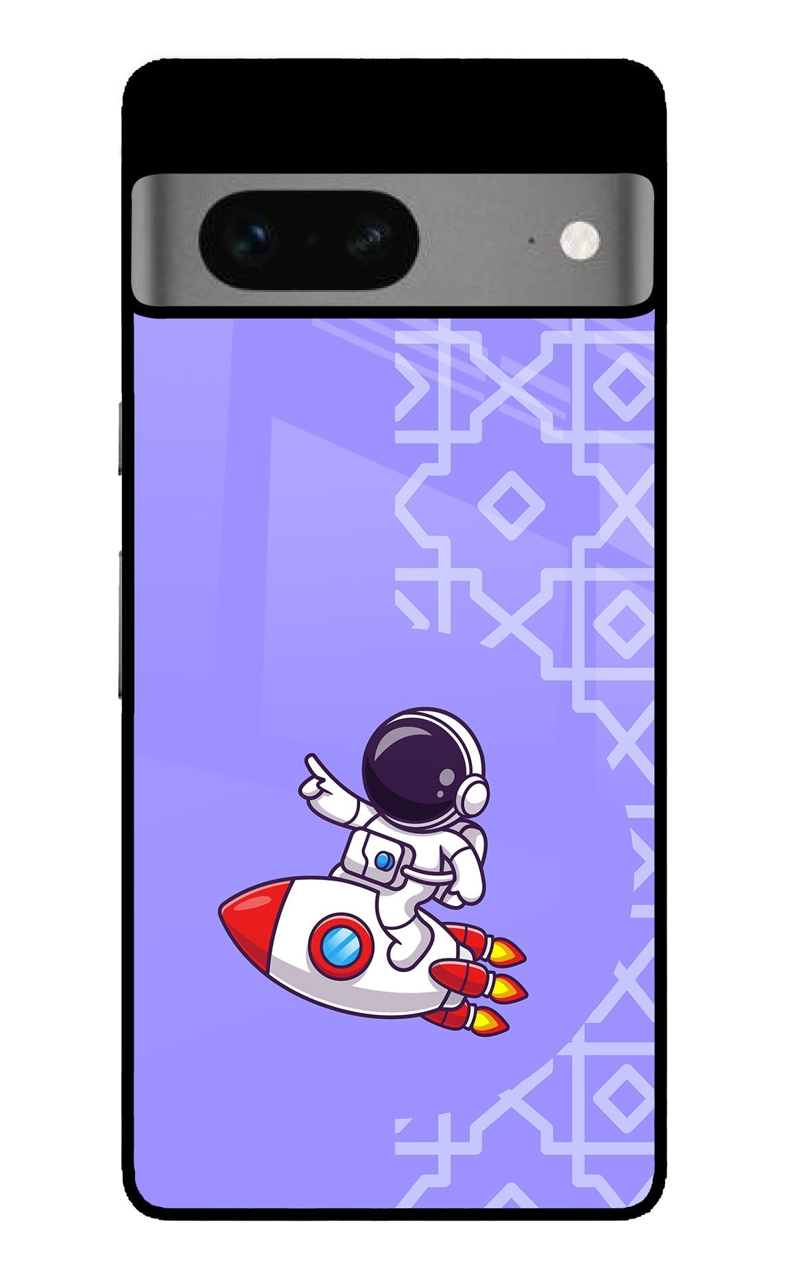 Cute Astronaut Google Pixel 7 Glossy Case