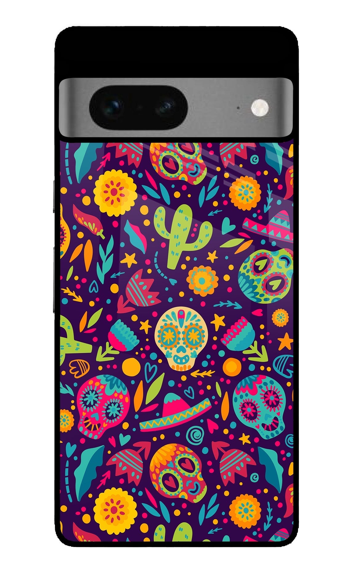 Mexican Design Google Pixel 7 Glossy Case