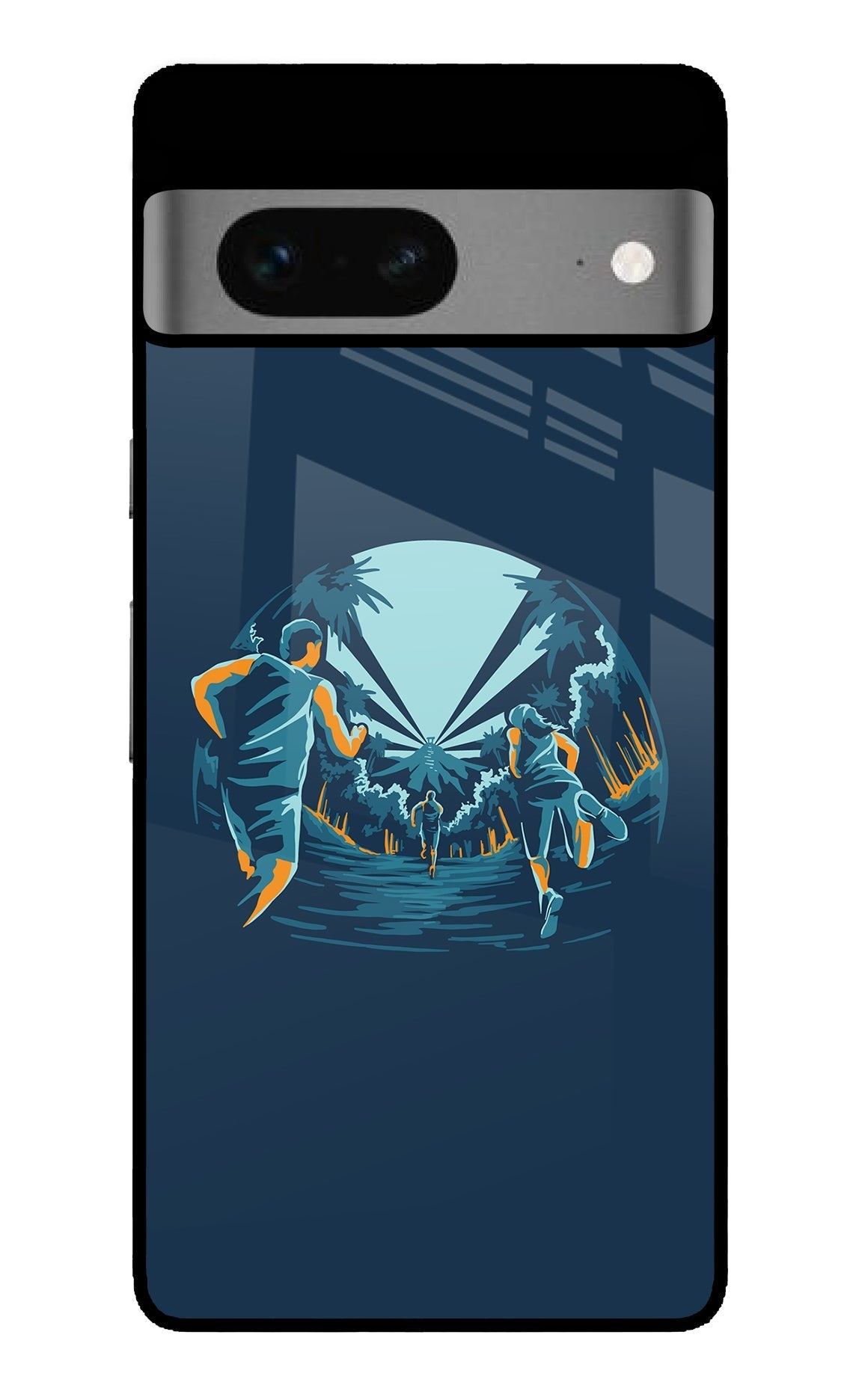 Team Run Google Pixel 7 Glossy Case