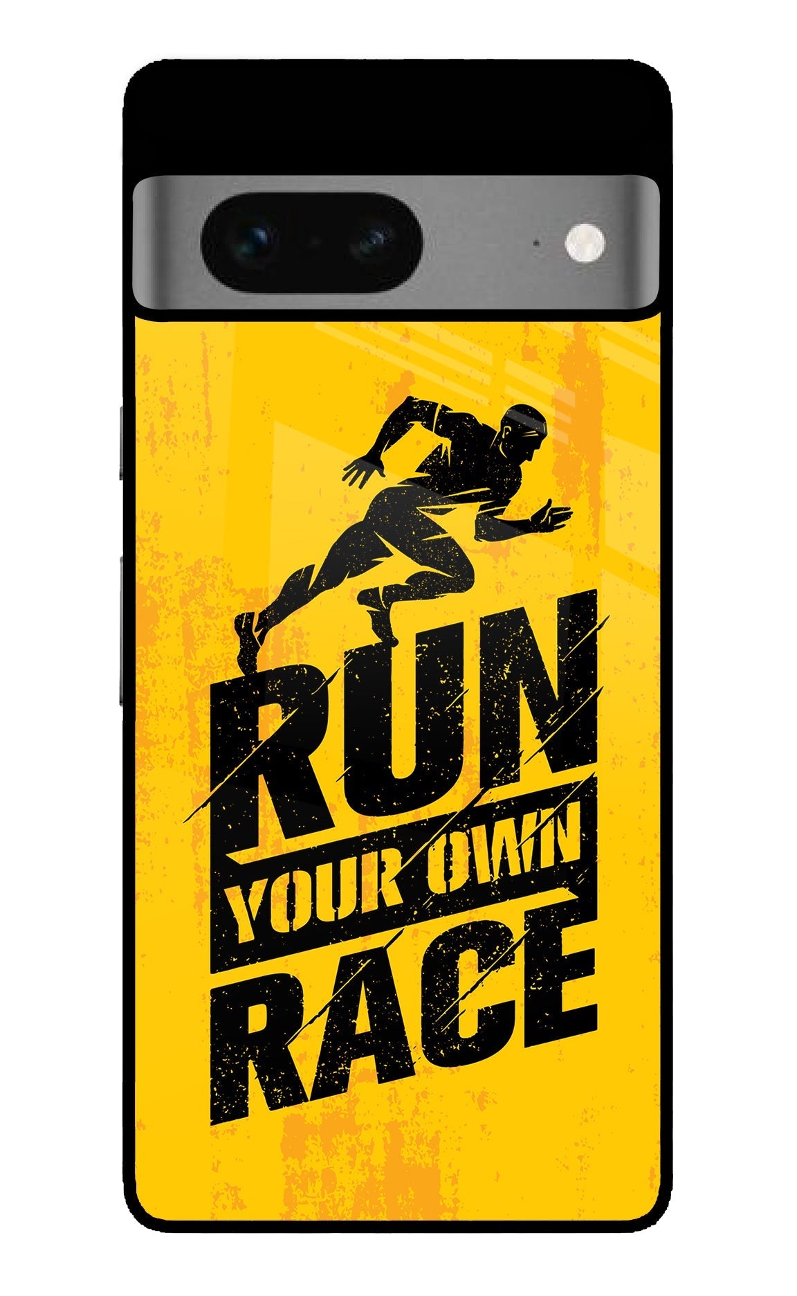 Run Your Own Race Google Pixel 7 Glossy Case