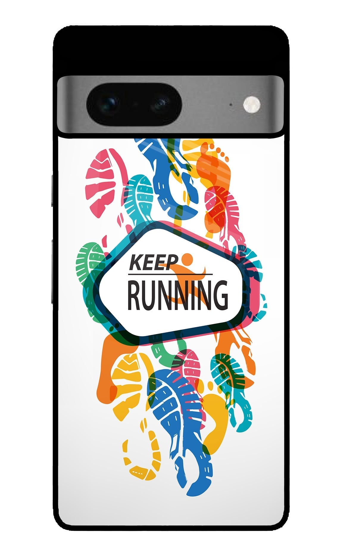 Keep Running Google Pixel 7 Glossy Case