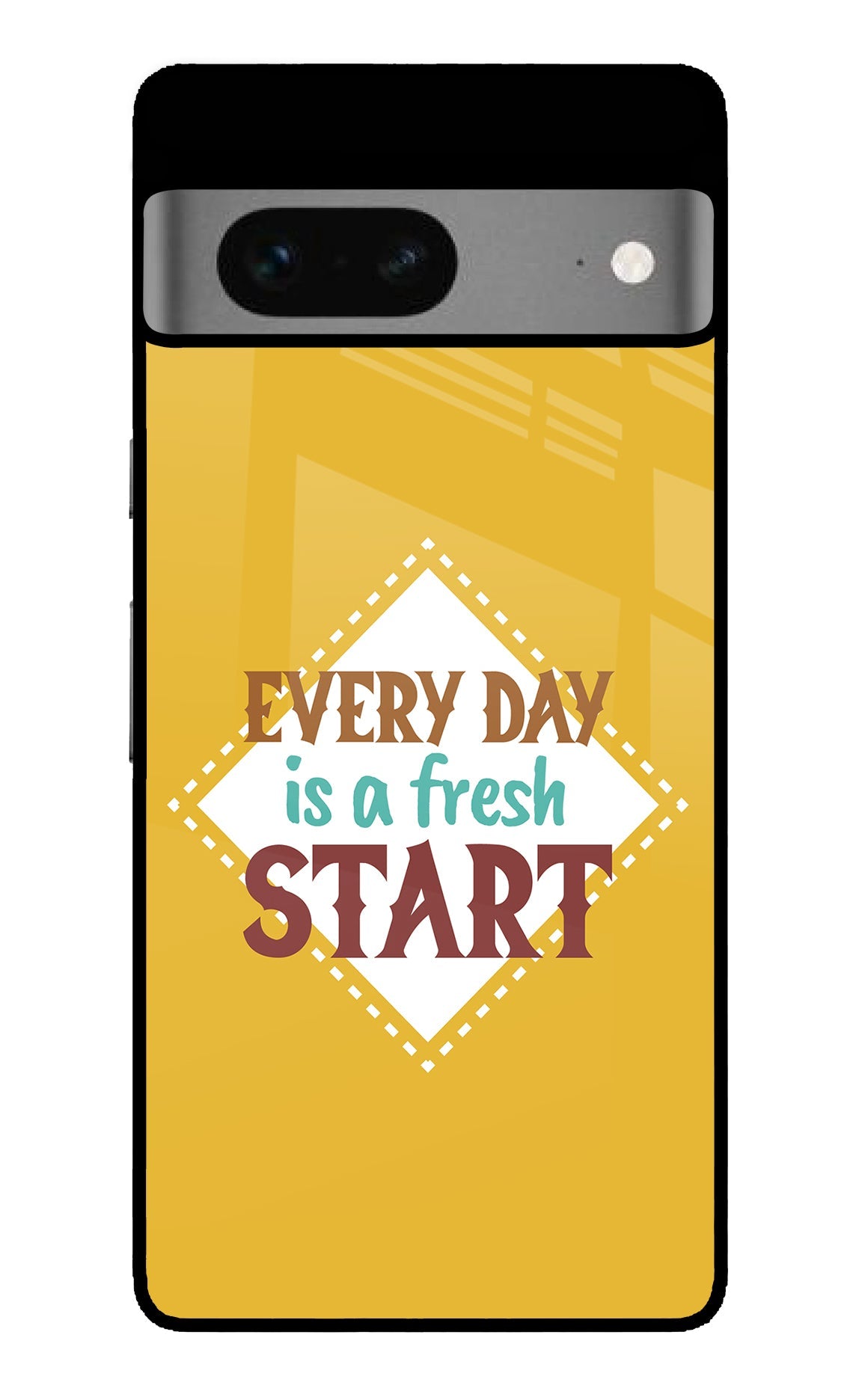 Every day is a Fresh Start Google Pixel 7 Glossy Case