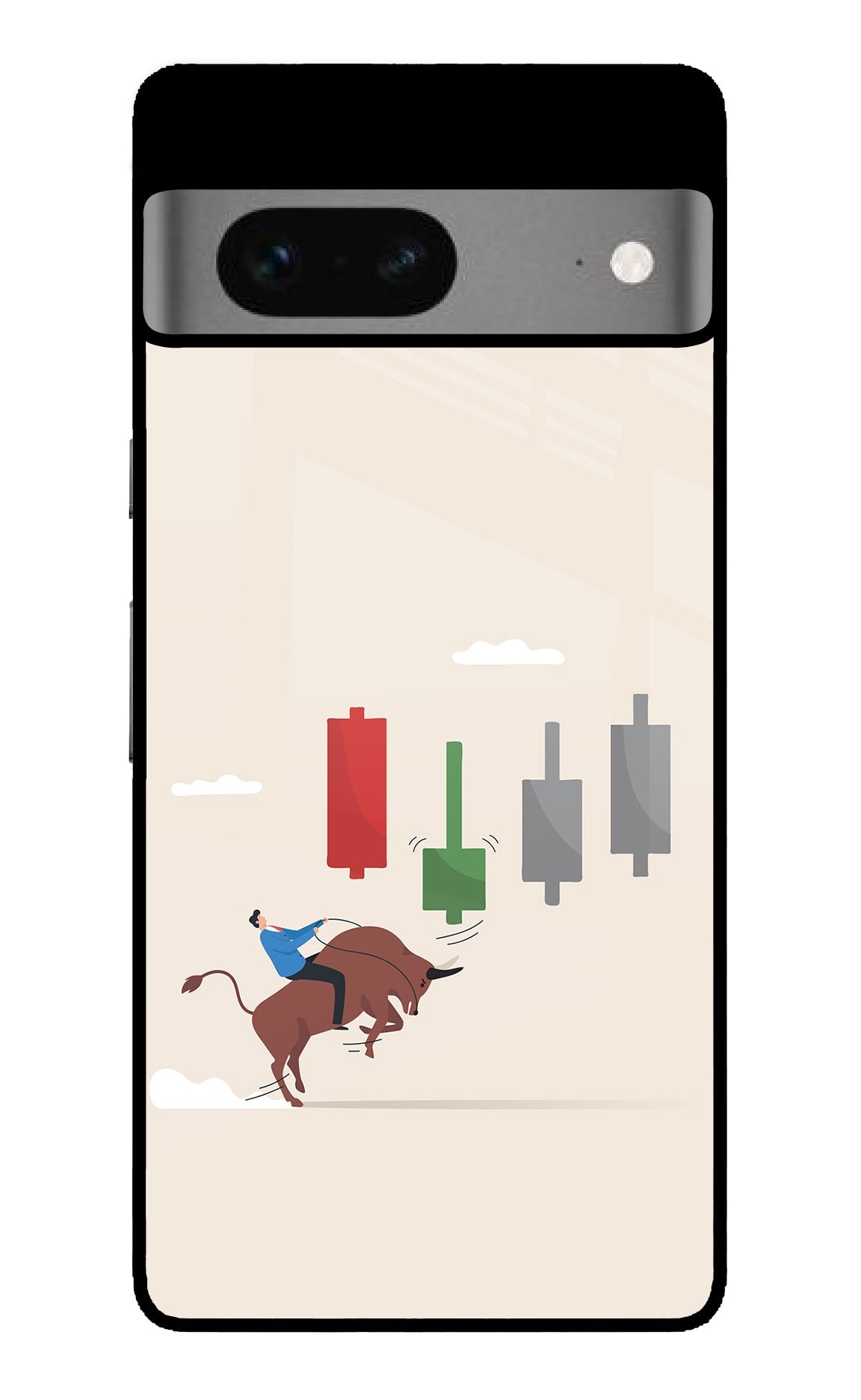 Bull Trading Momentum Google Pixel 7 Glossy Case