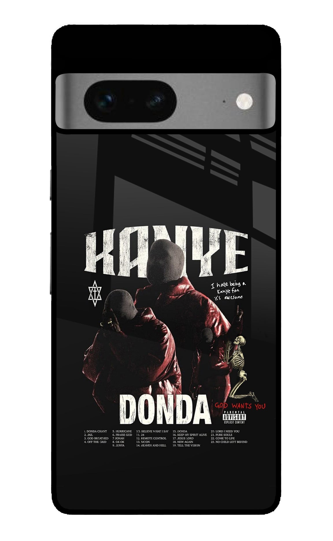 Donda Kanye West Google Pixel 7 Glossy Case