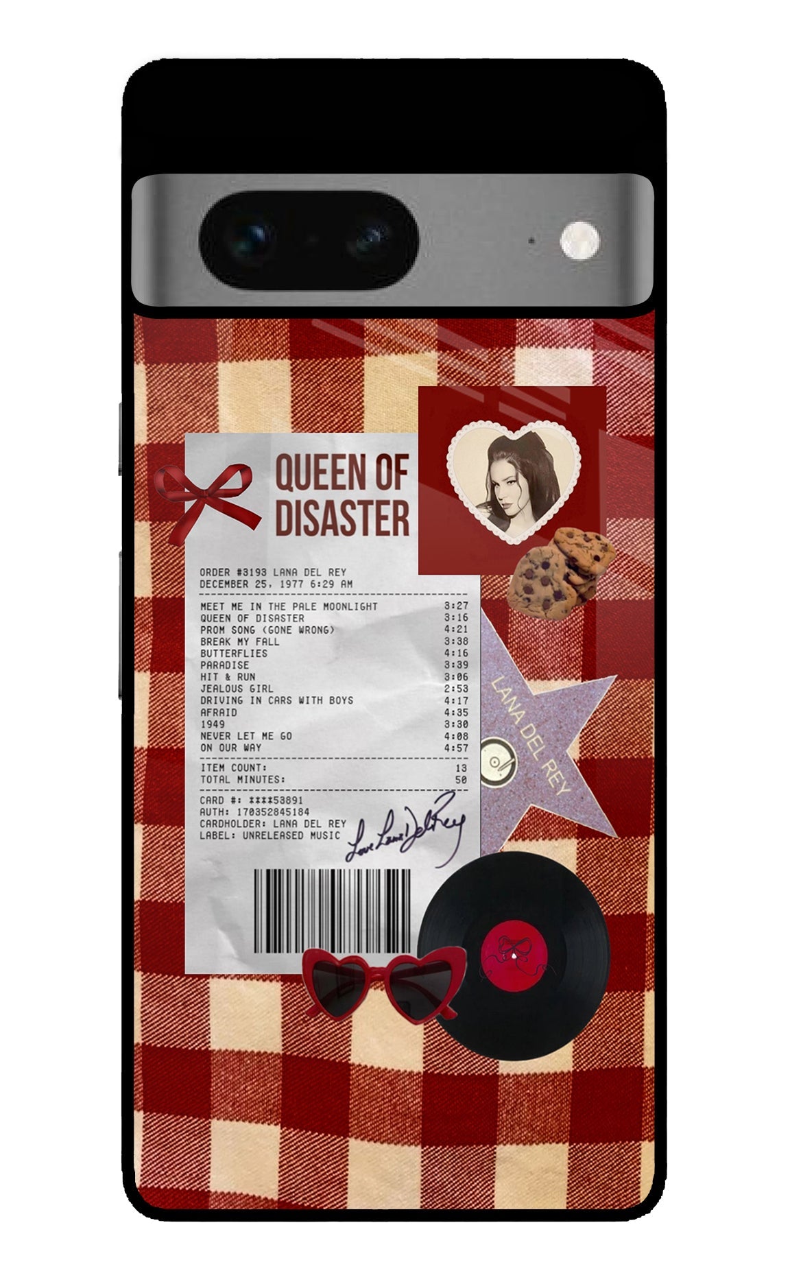 Queen of Disaster Google Pixel 7 Glossy Case