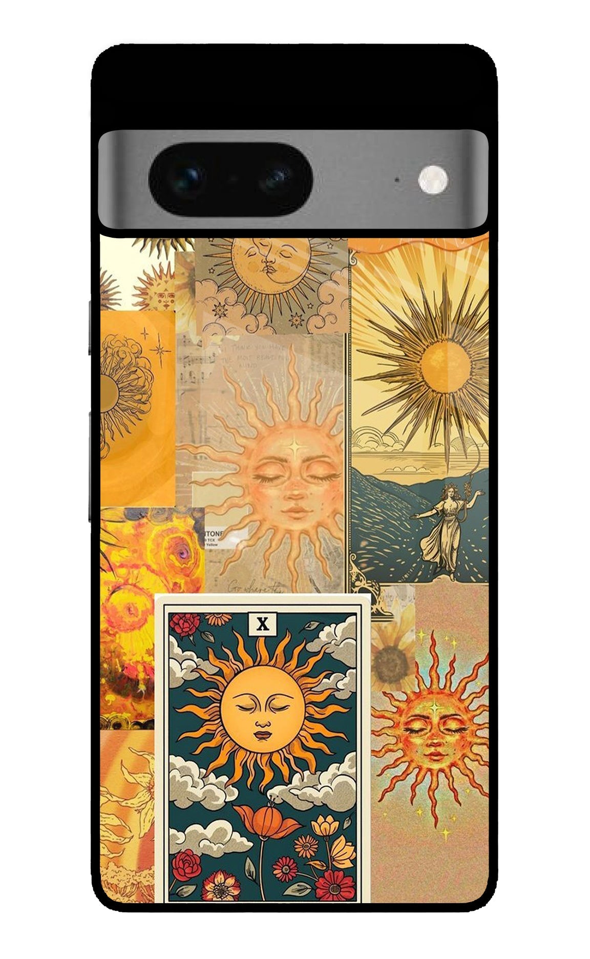 Sun Google Pixel 7 Glossy Case