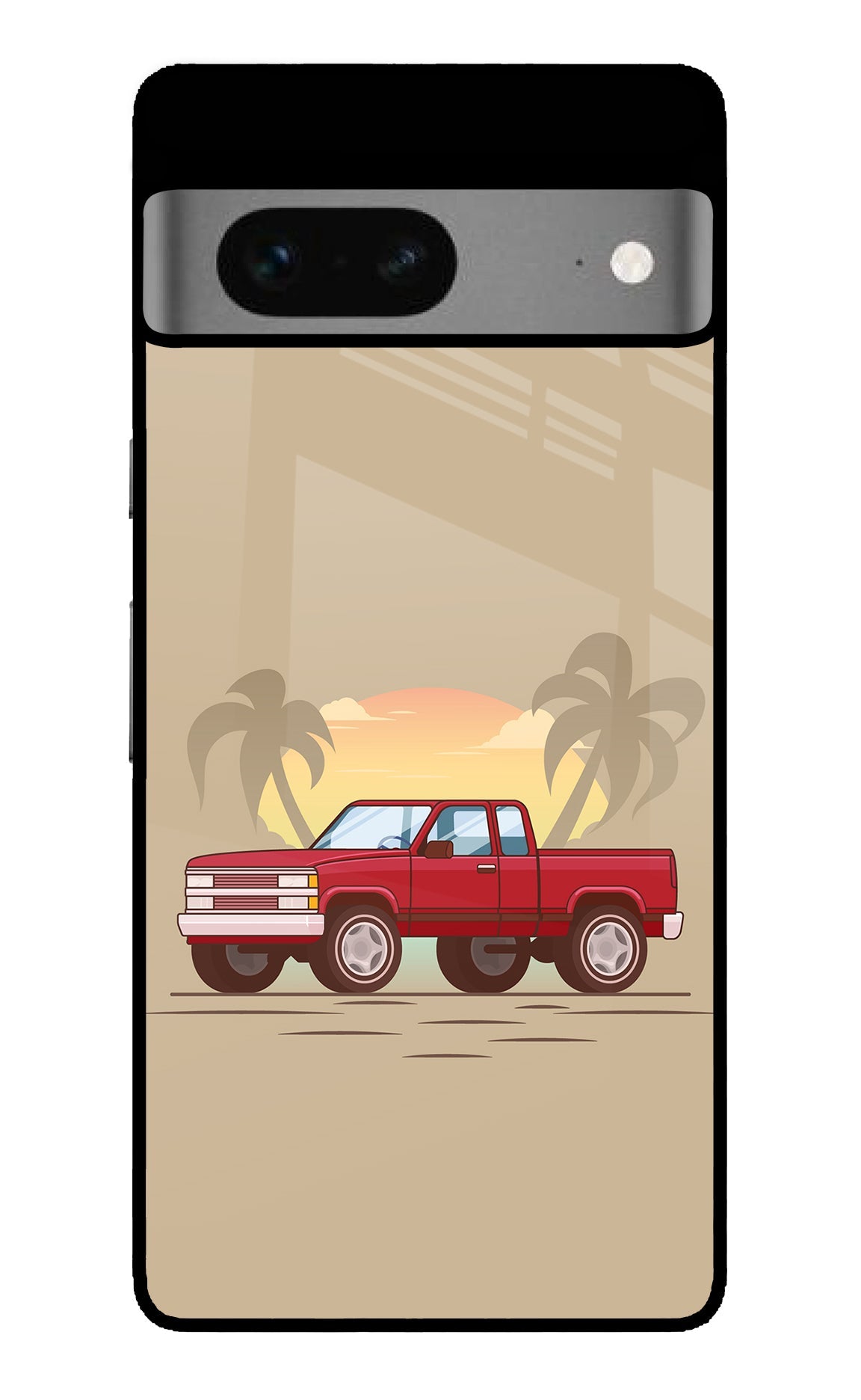 Desert Classic Drive Google Pixel 7 Glossy Case