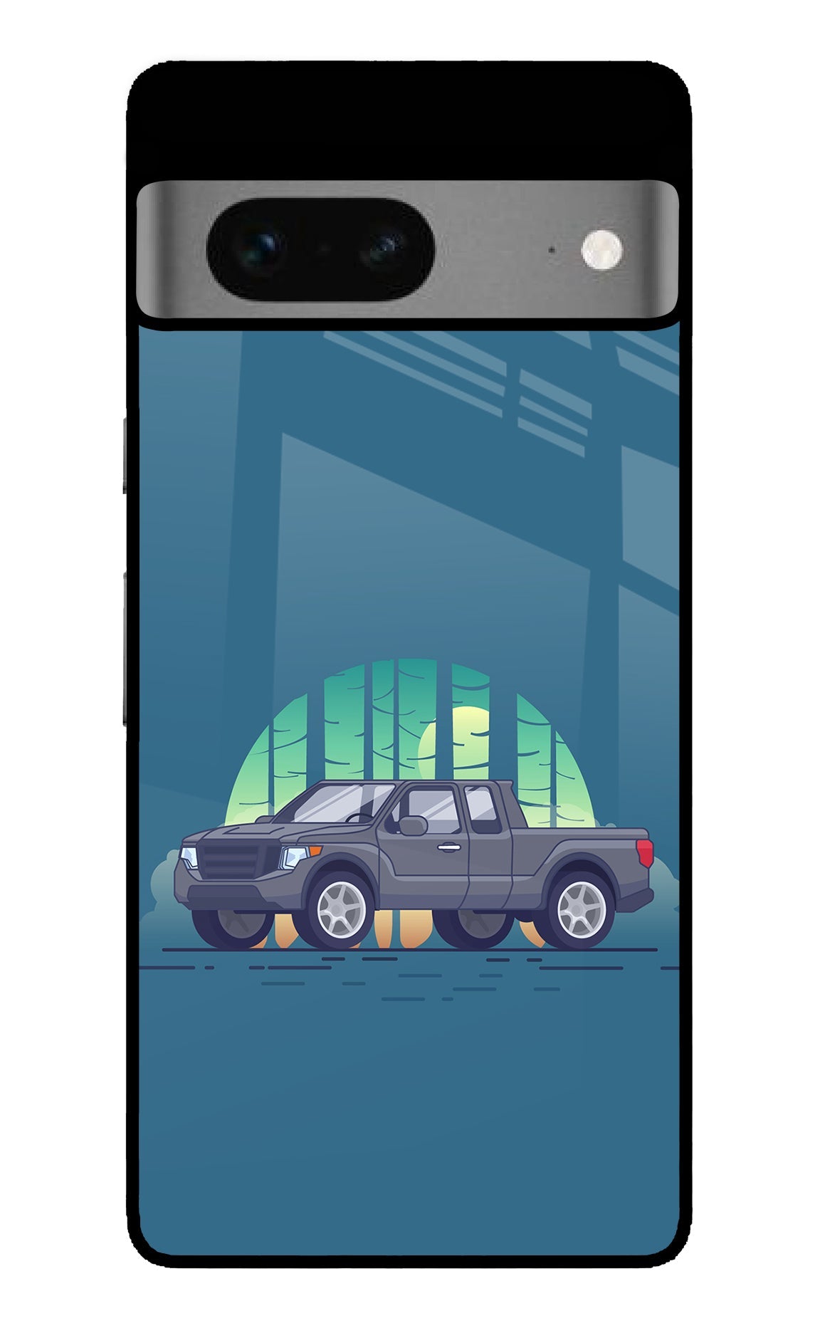 Retro Garage Vibe Google Pixel 7 Glossy Case