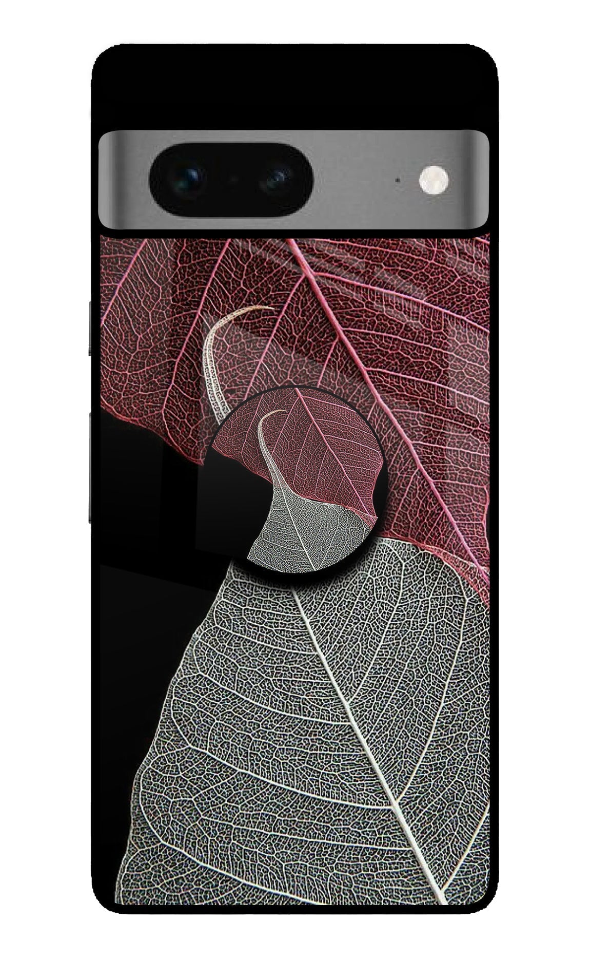 Leaf Pattern Google Pixel 7 Glossy Case