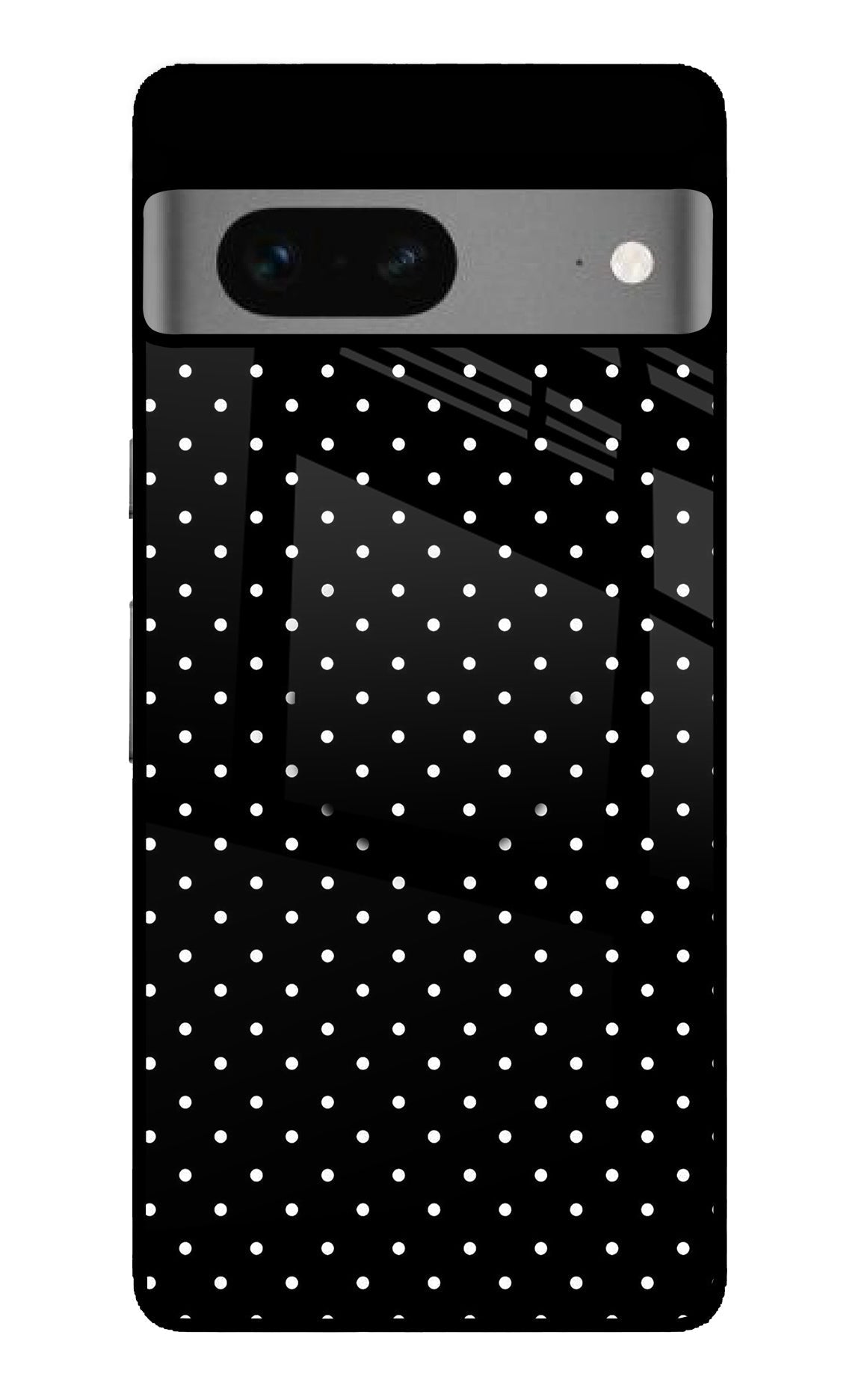 White Dots Google Pixel 7 Glossy Case