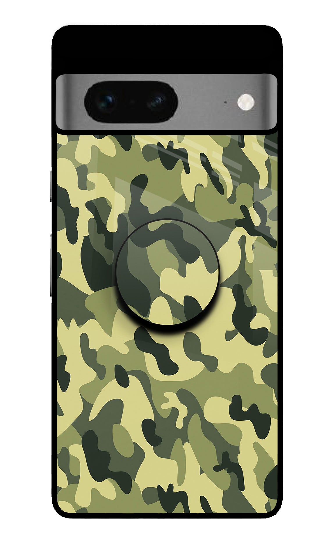 Camouflage Google Pixel 7 Glossy Case