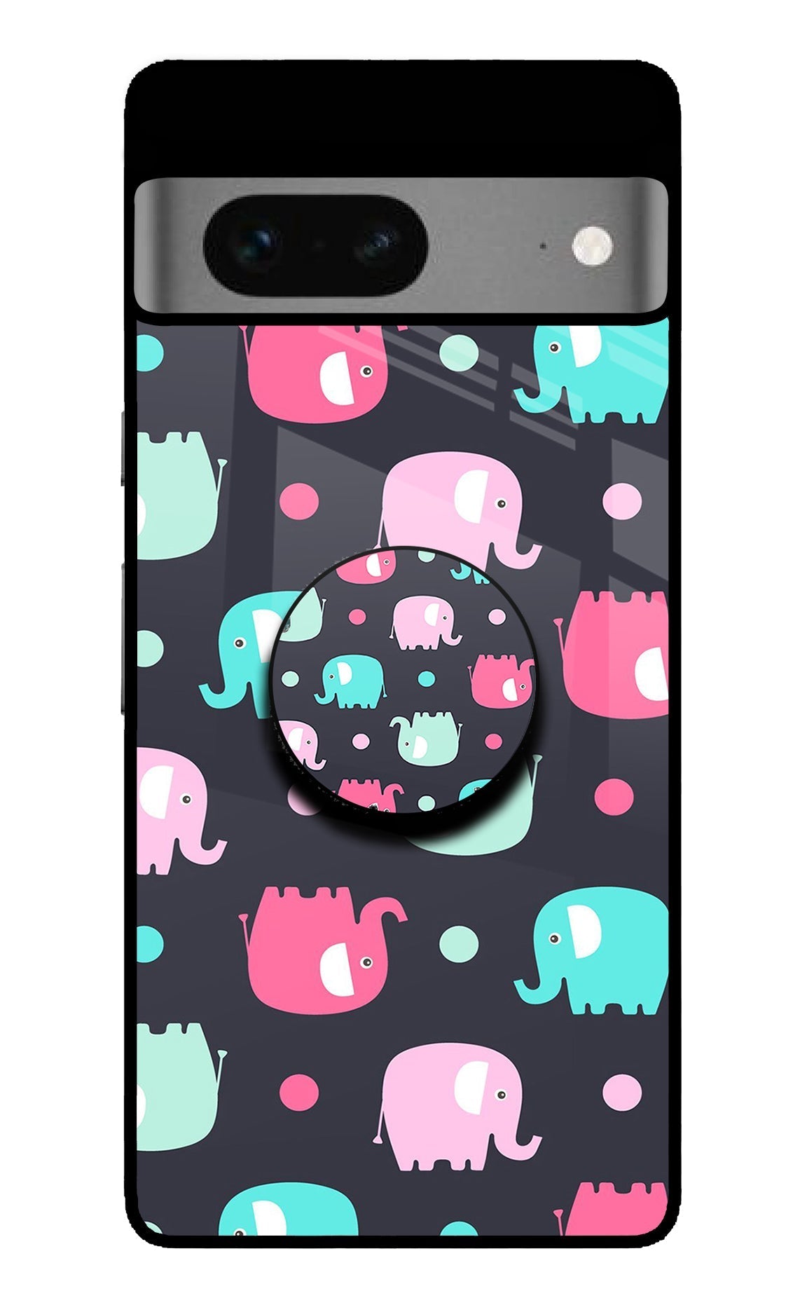 Baby Elephants Google Pixel 7 Glossy Case