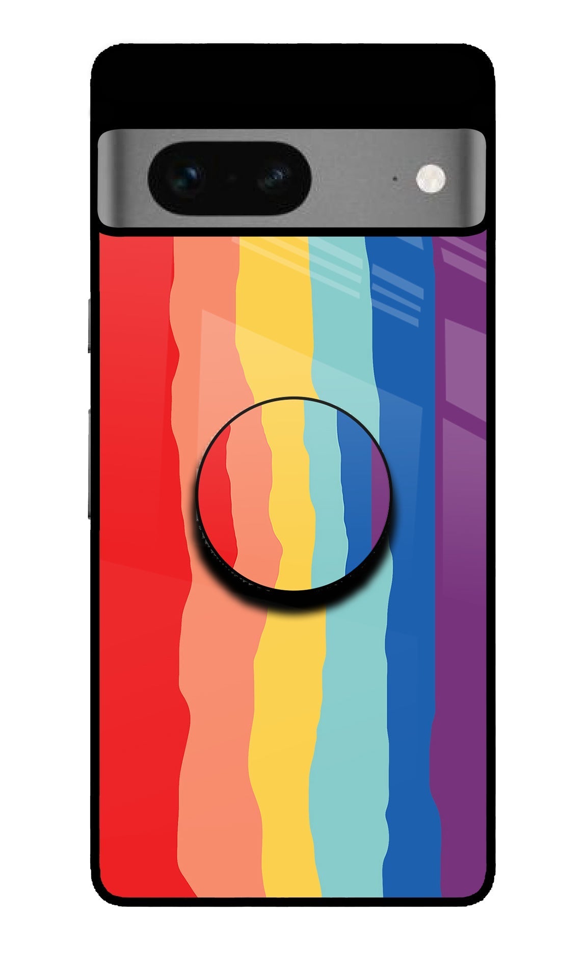 Rainbow Google Pixel 7 Glossy Case