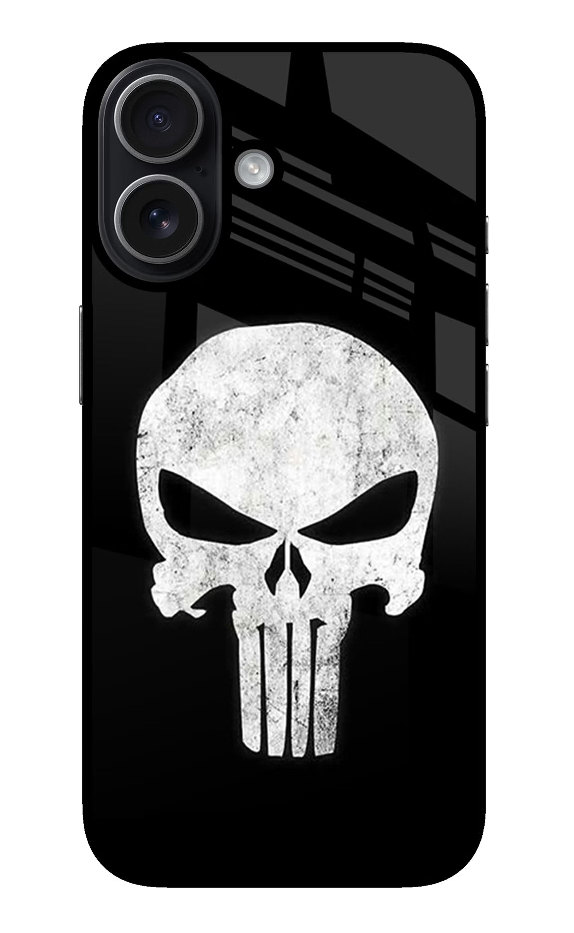 Punisher Skull iPhone 17 glossy Case