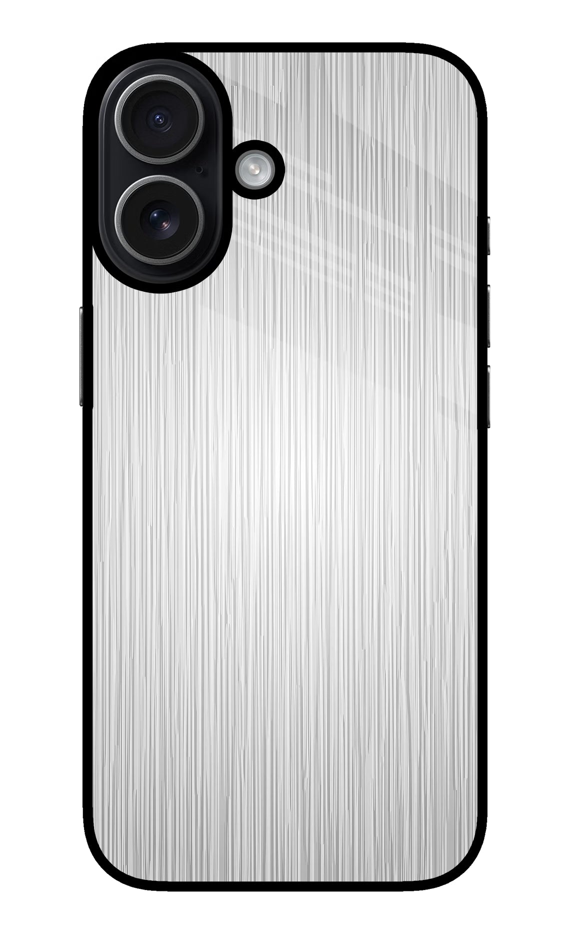 Wooden Grey Texture iPhone 17 glossy Case