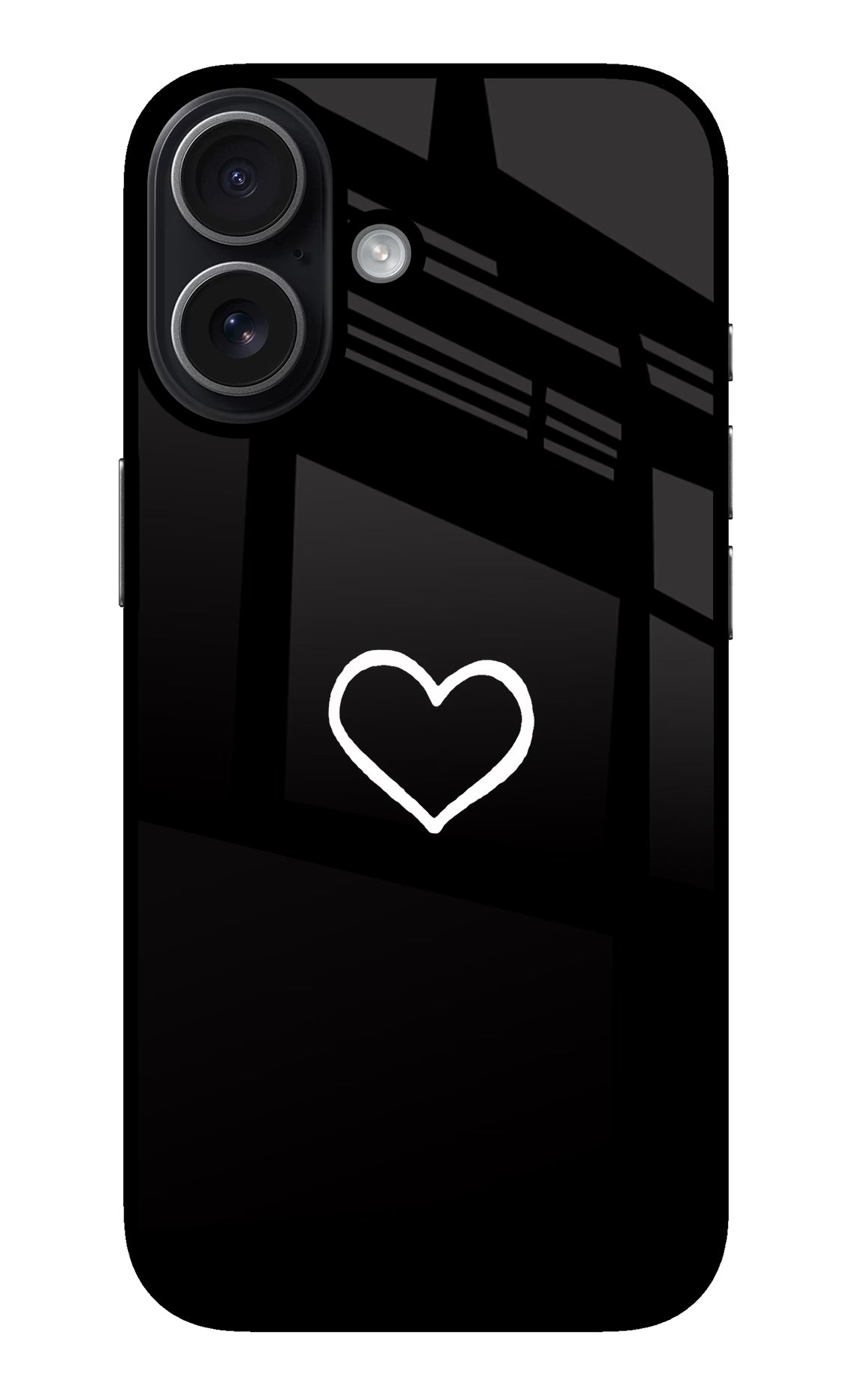 Heart iPhone 17 glossy Case