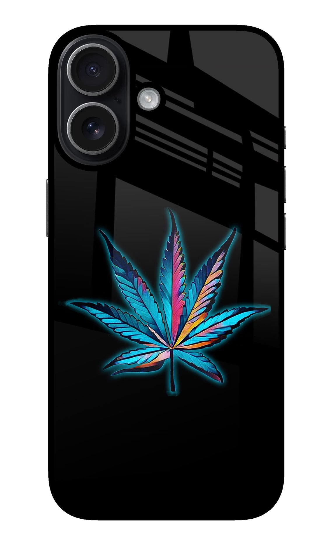 Weed iPhone 17 glossy Case