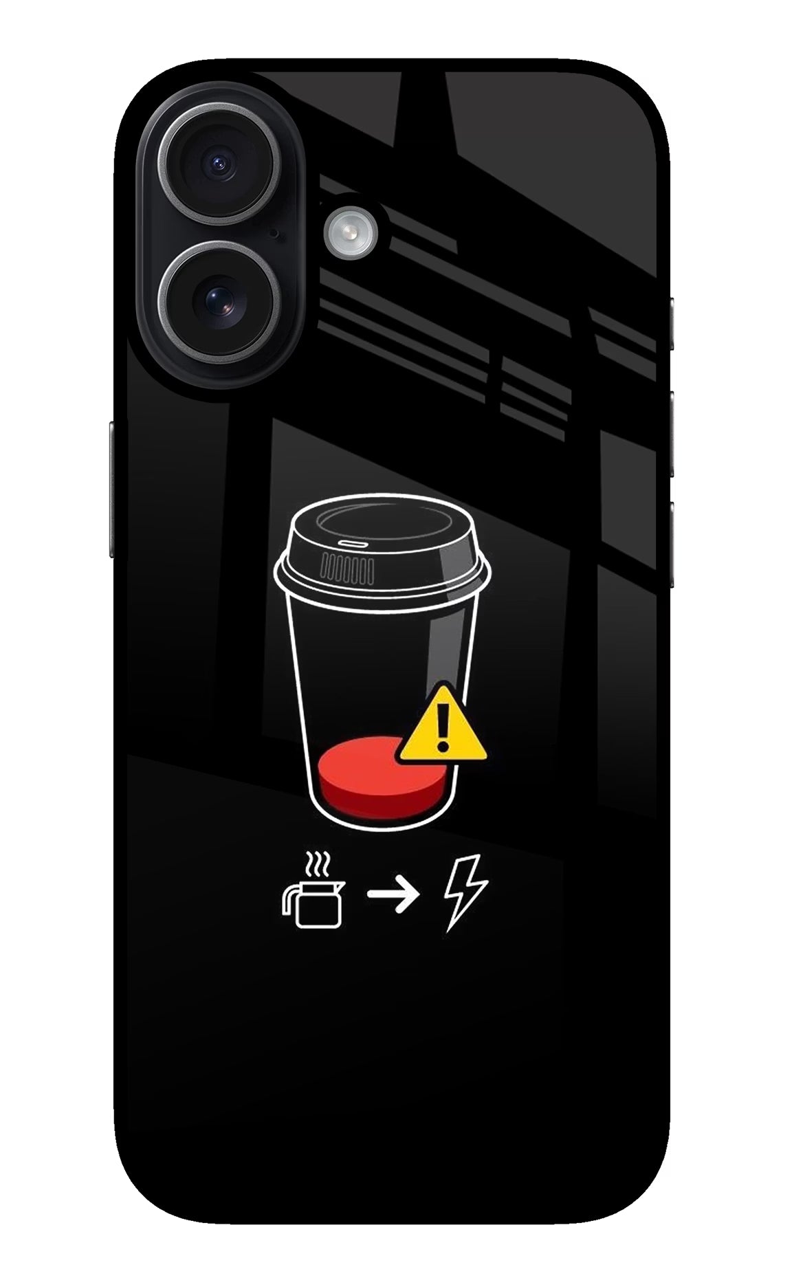 Coffee iPhone 17 glossy Case