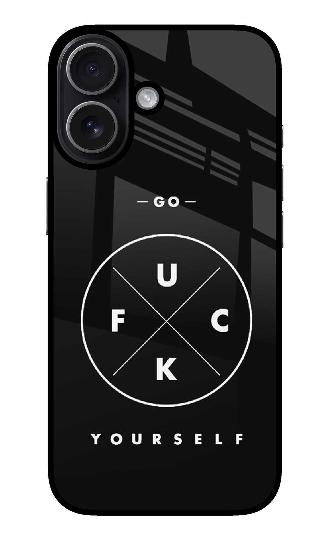 Go Fuck Yourself iPhone 17 glossy Case