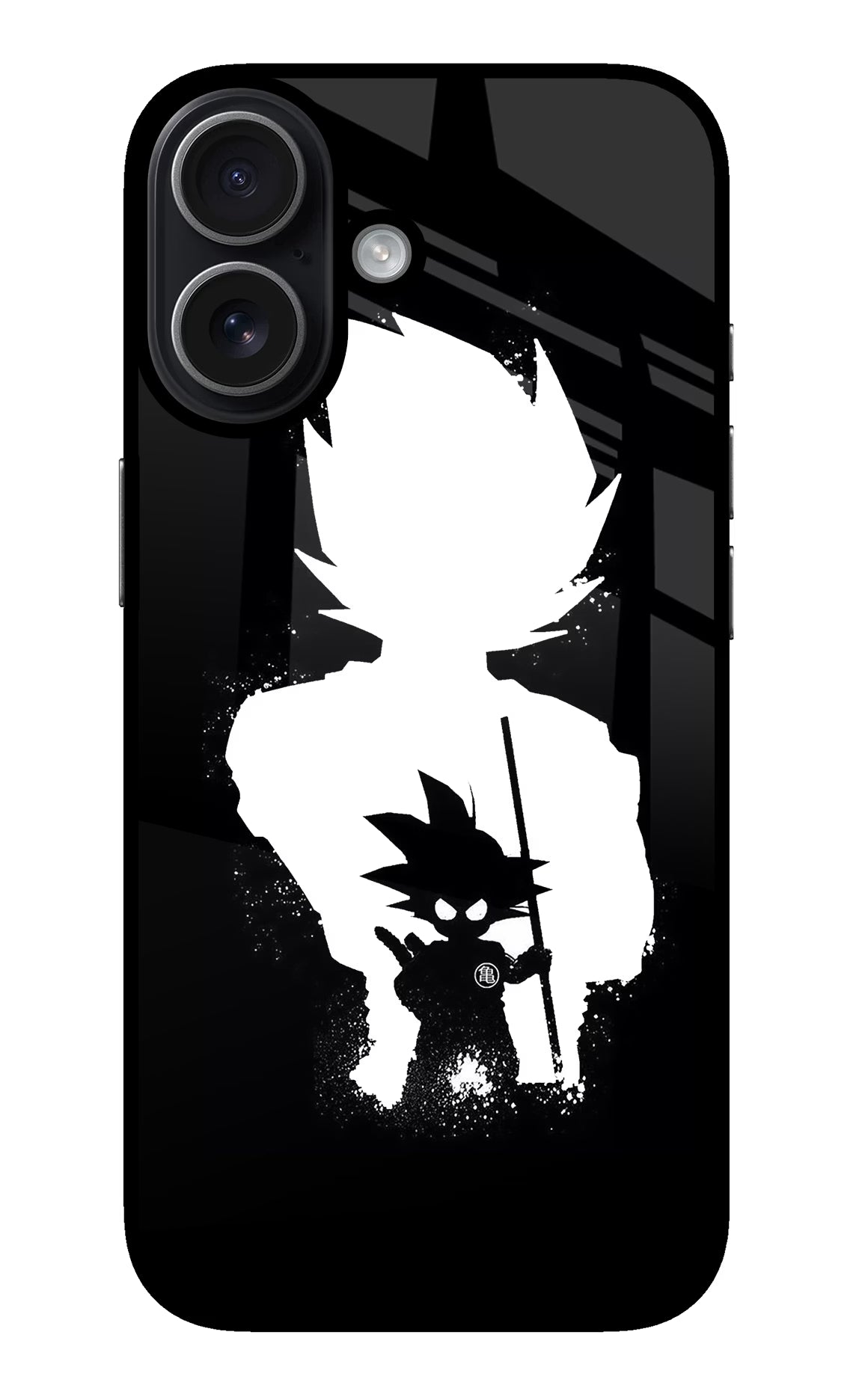 Goku Shadow iPhone 17 glossy Case