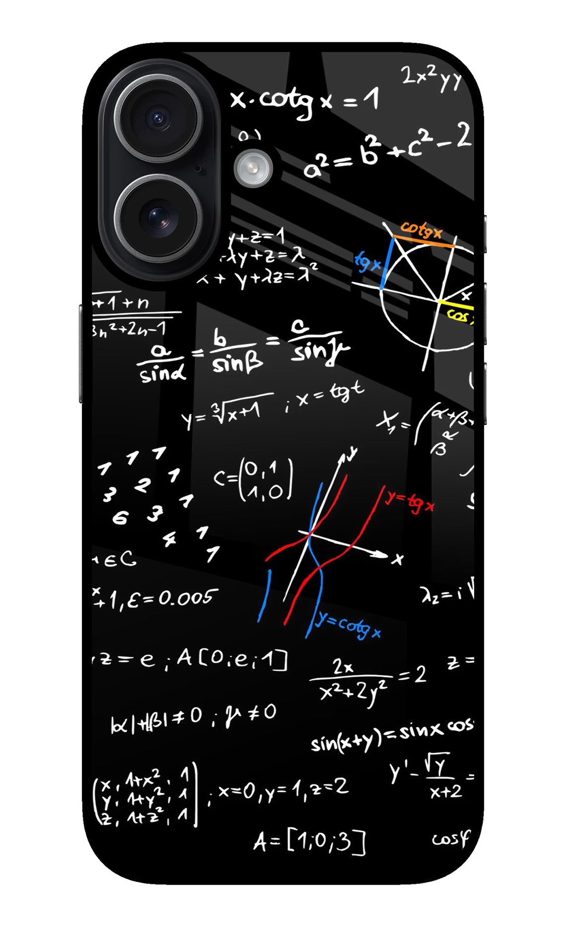 Mathematics Formula iPhone 17 glossy Case