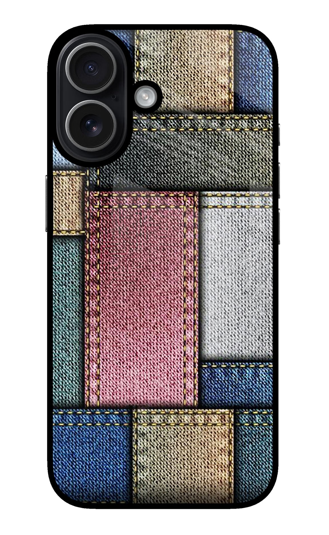 Multicolor Jeans iPhone 17 glossy Case