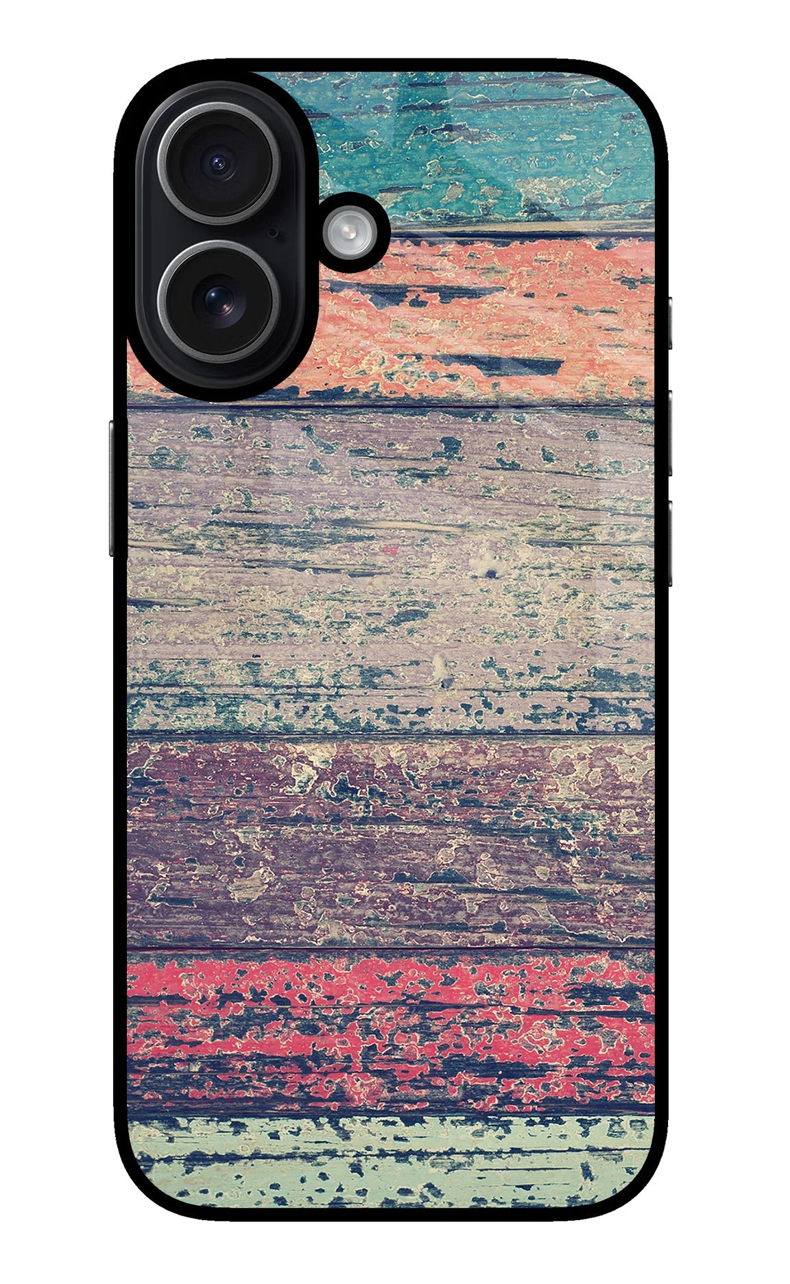 Colourful Wall iPhone 17 glossy Case