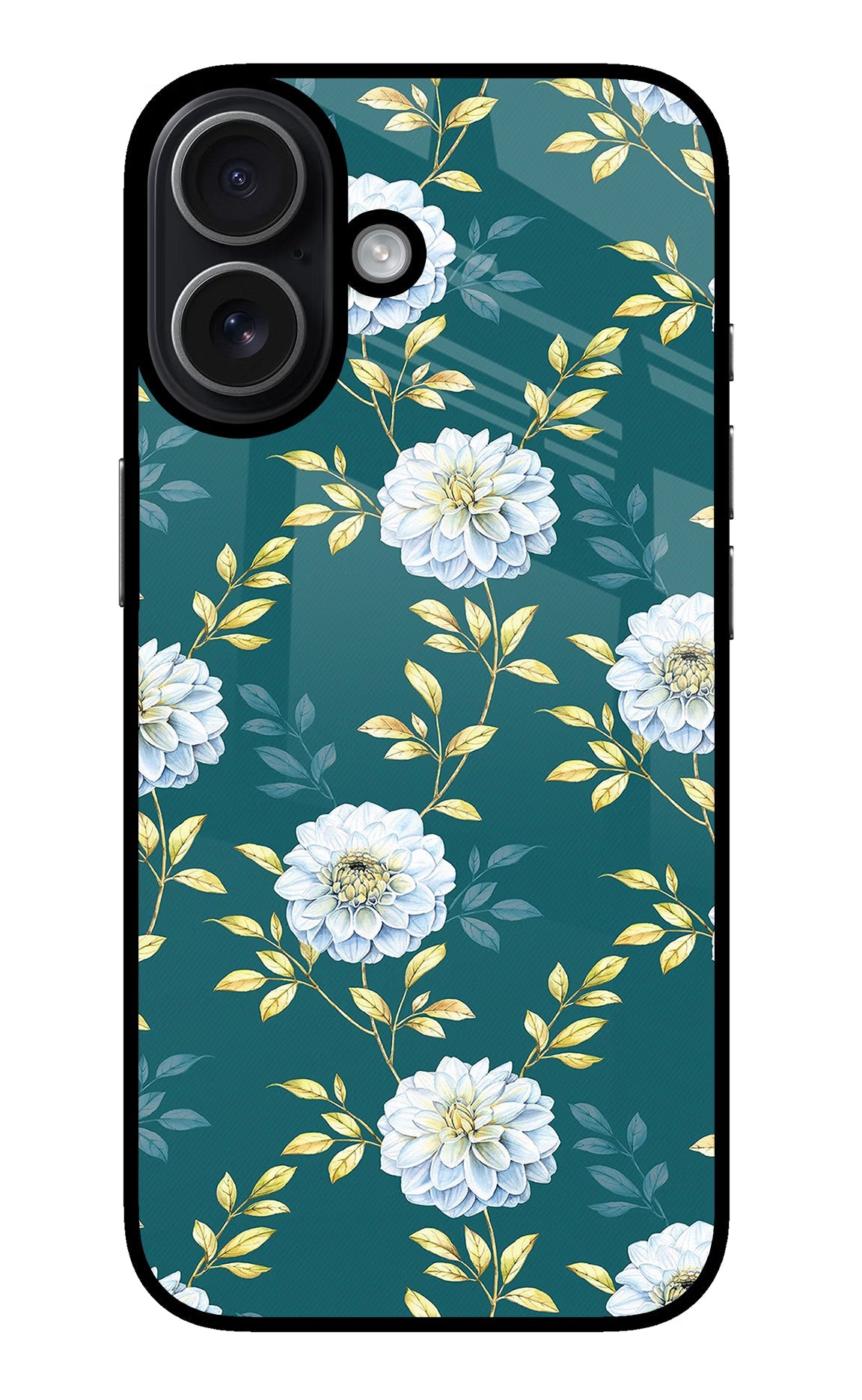 Flowers iPhone 17 glossy Case