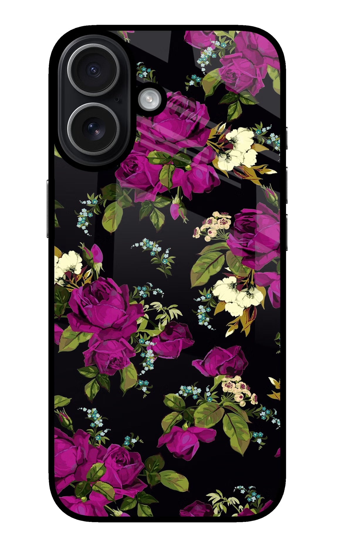 Flowers iPhone 17 glossy Case