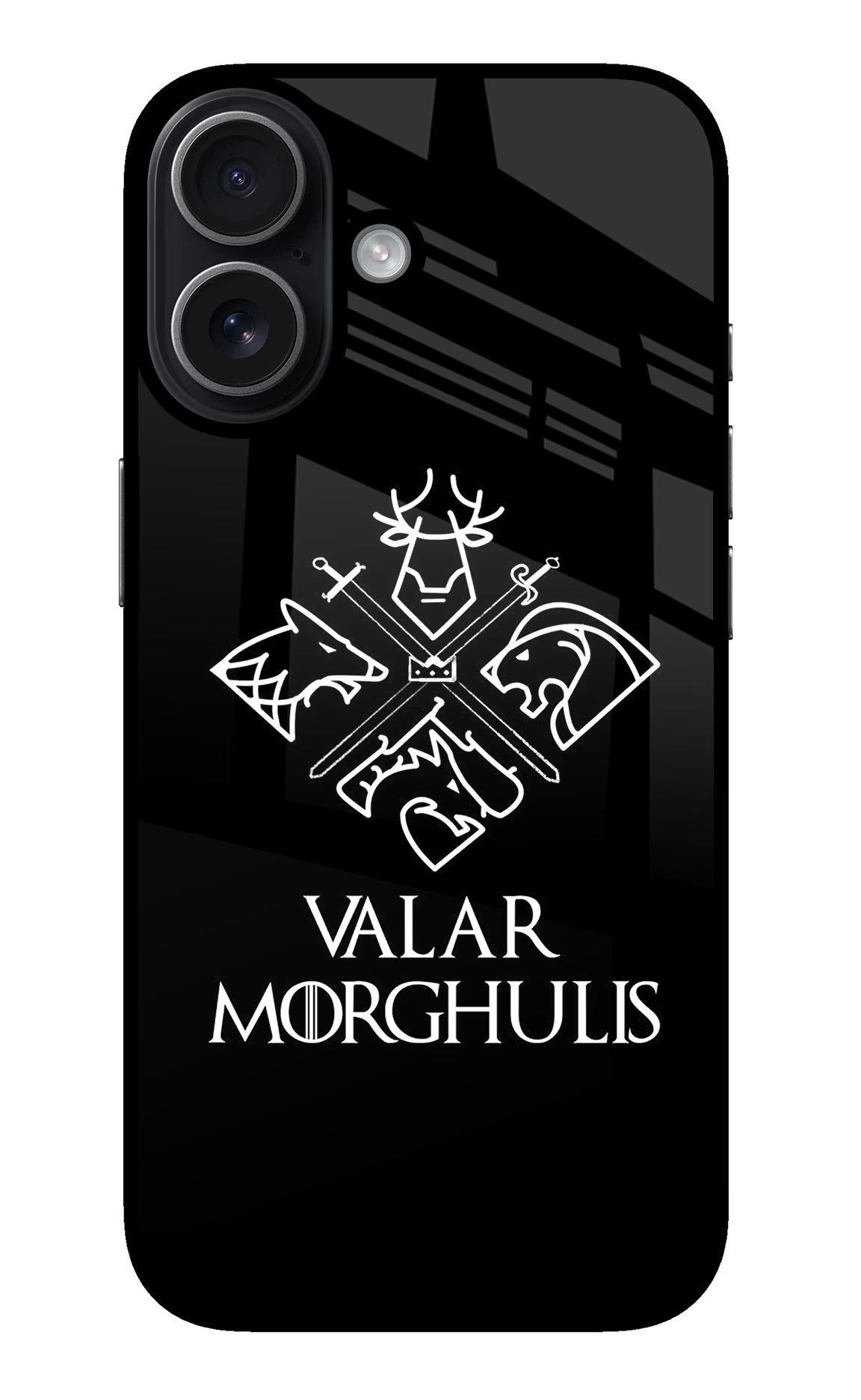 Valar Morghulis | Game Of Thrones iPhone 17 glossy Case